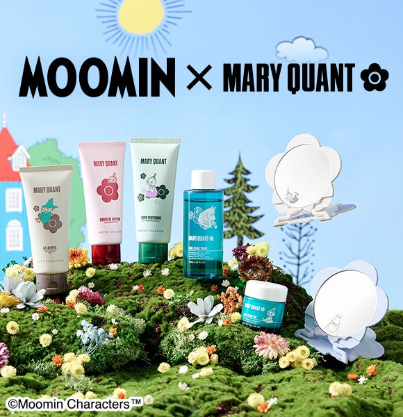 MARY QUANT MOOMIN コンパクトミラー ハンカチ☆新品未使用☆ MARY QUANT MOOMIN コンパクトミラー ハンカチ☆新品未使用☆ MARY