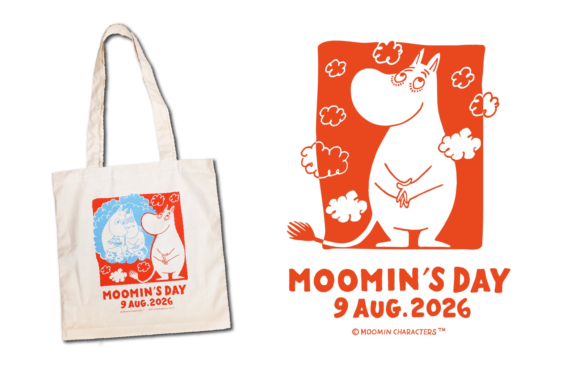 August 9 is Moomin Day! 2026 Limited Tote Bag Campaign and Special