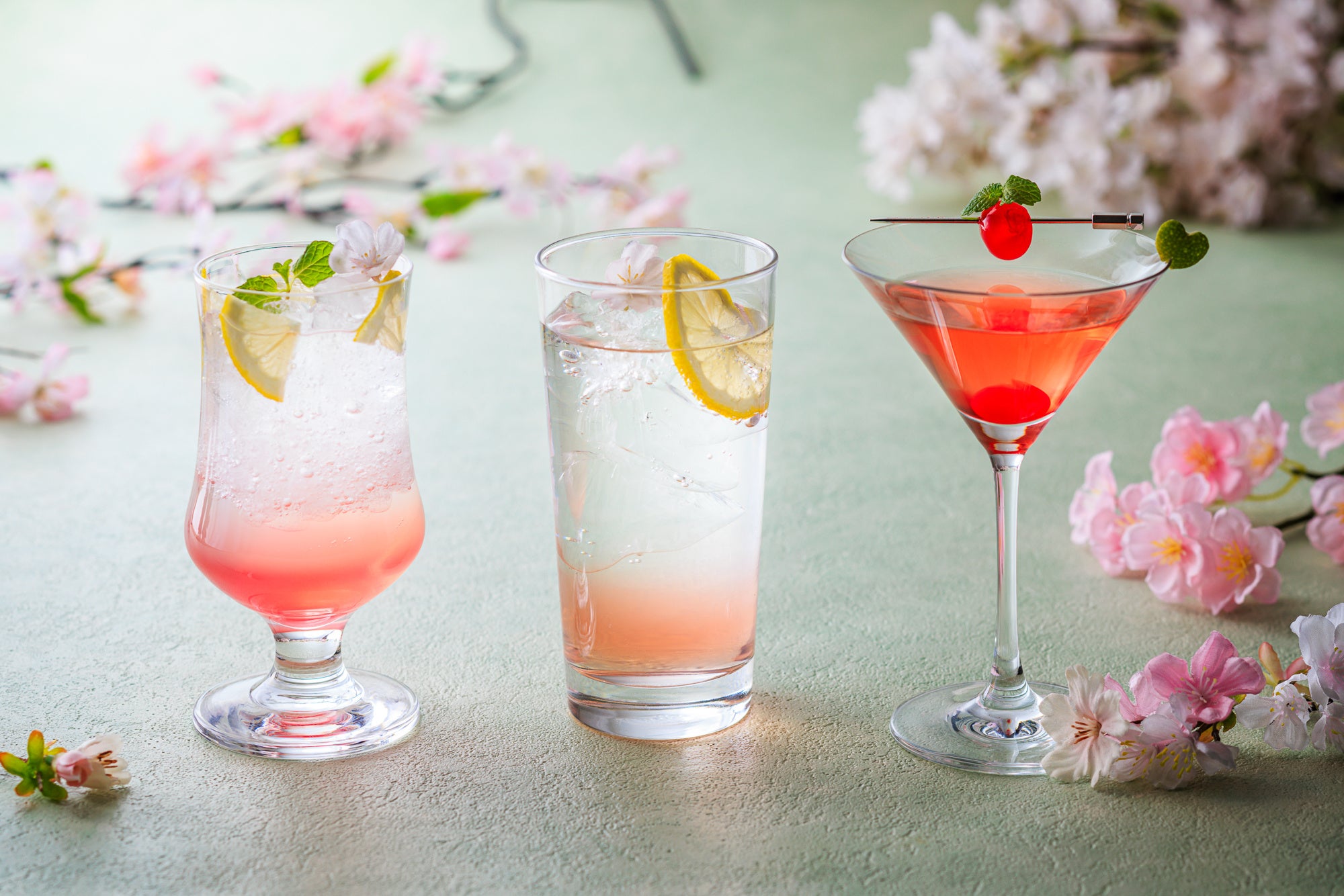 Cherry Blossom Drinks