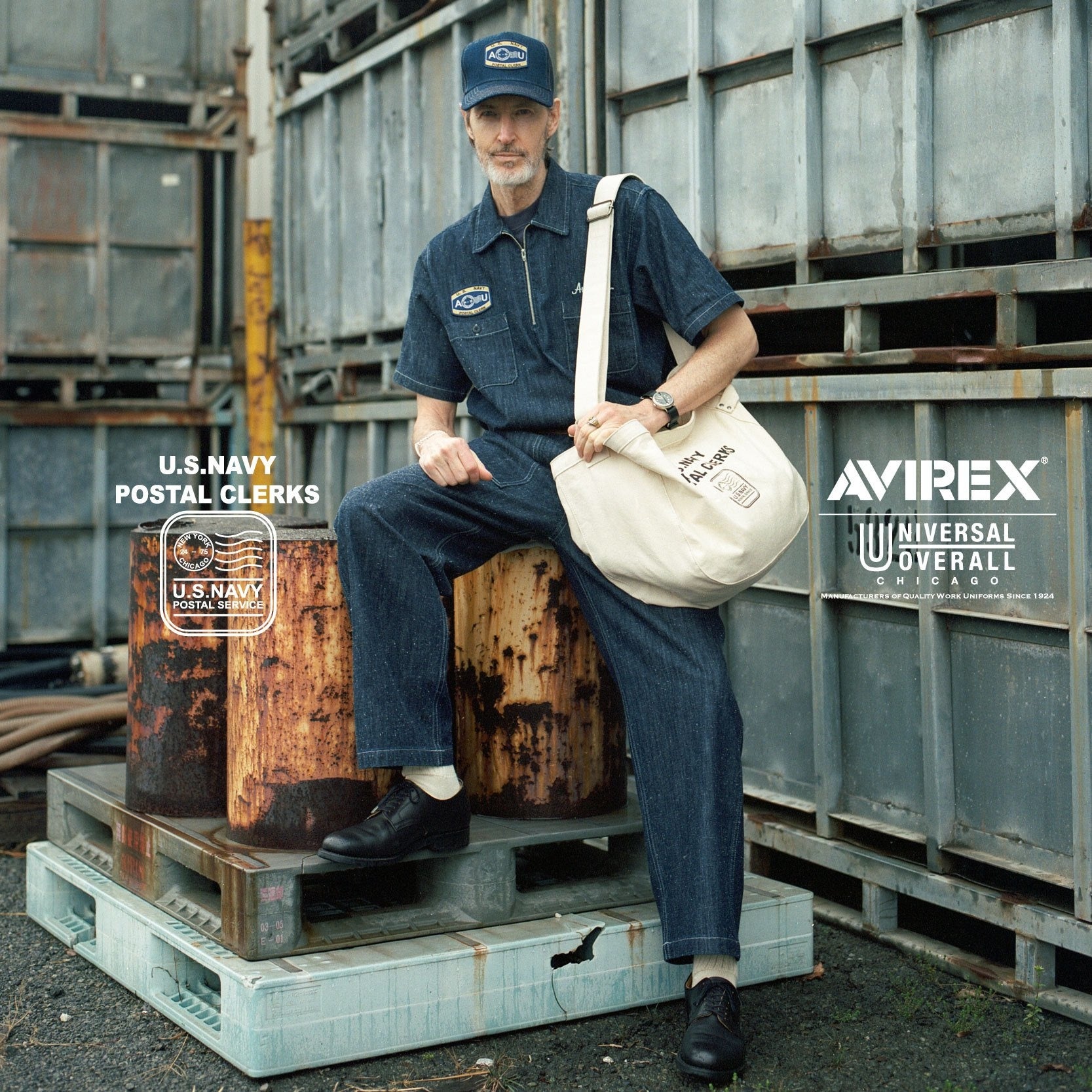 Avirex and Chicago-Based Workwear Brand UNIVERSAL OVERALL Release