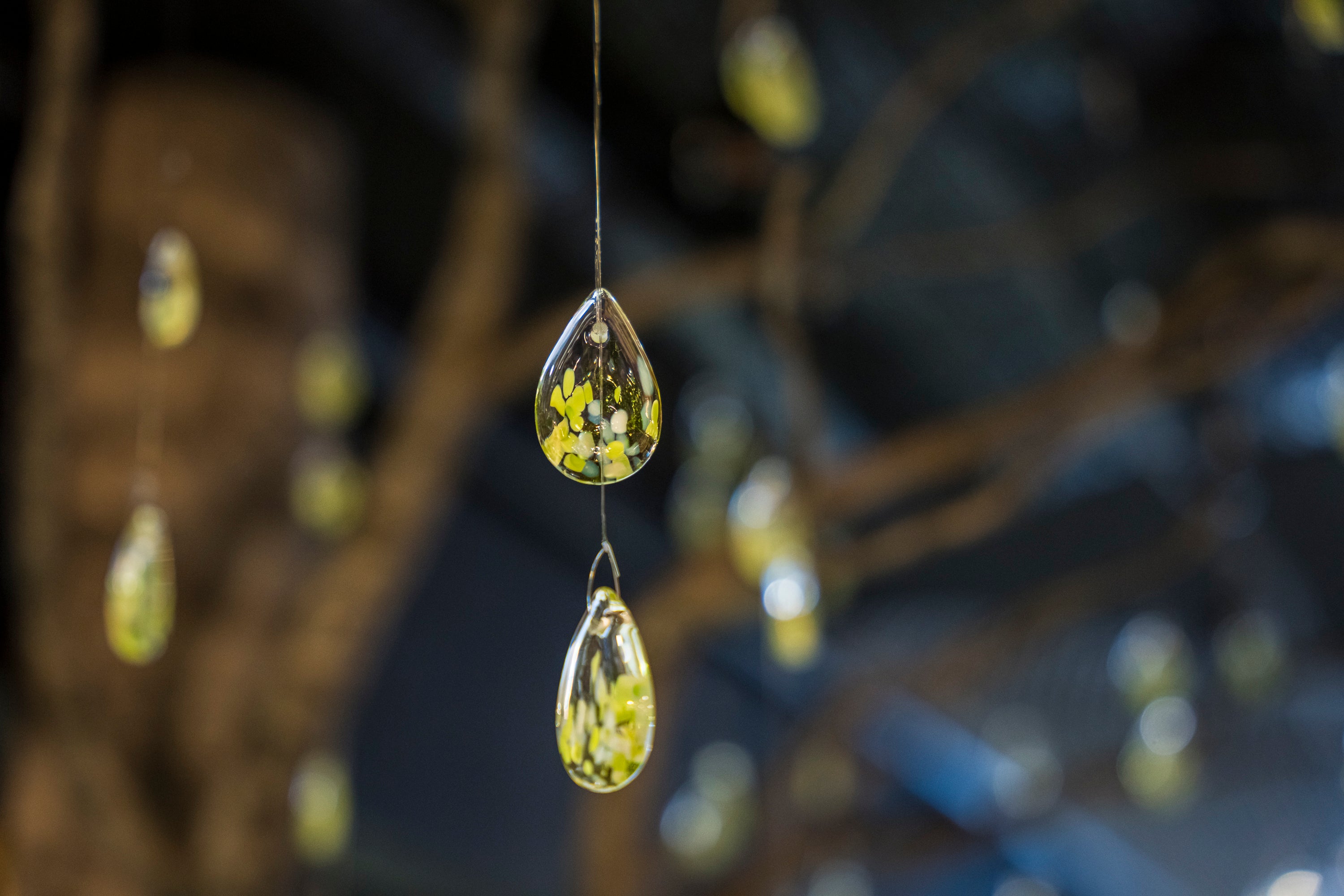 表達融雪水滴的津輕玻璃