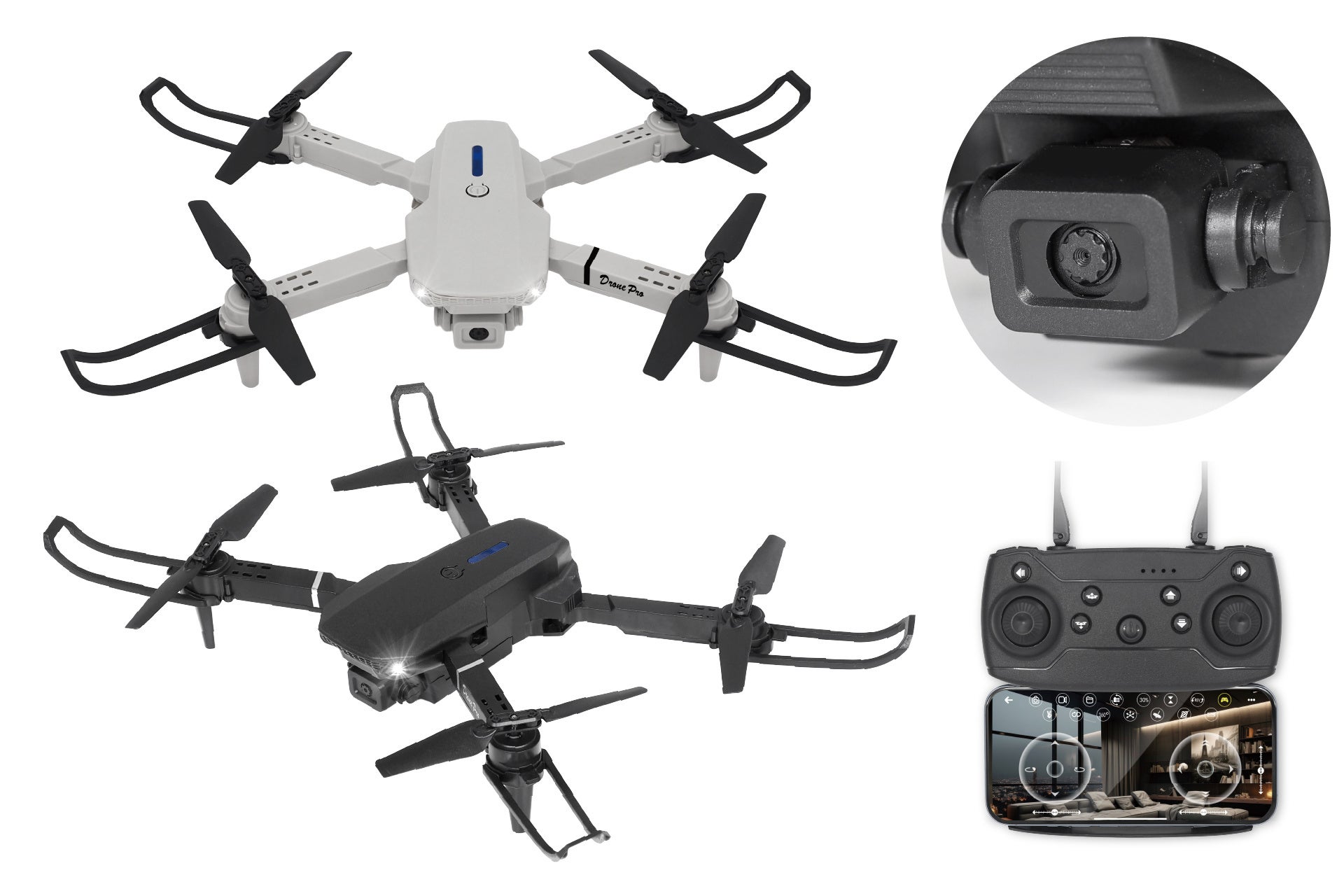 Dron equipado con cámara Sky Focus