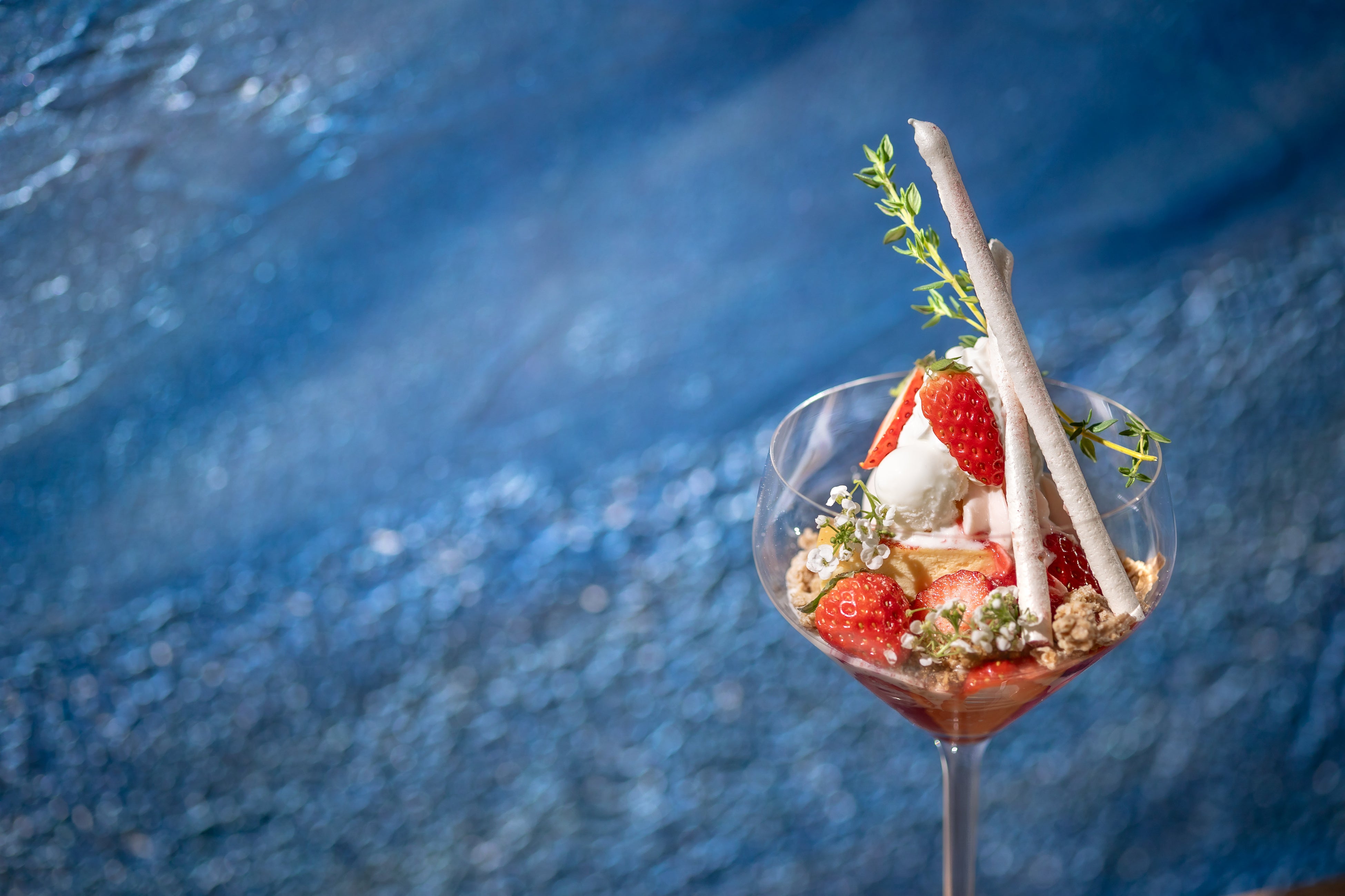 Winter Strawberry Parfait