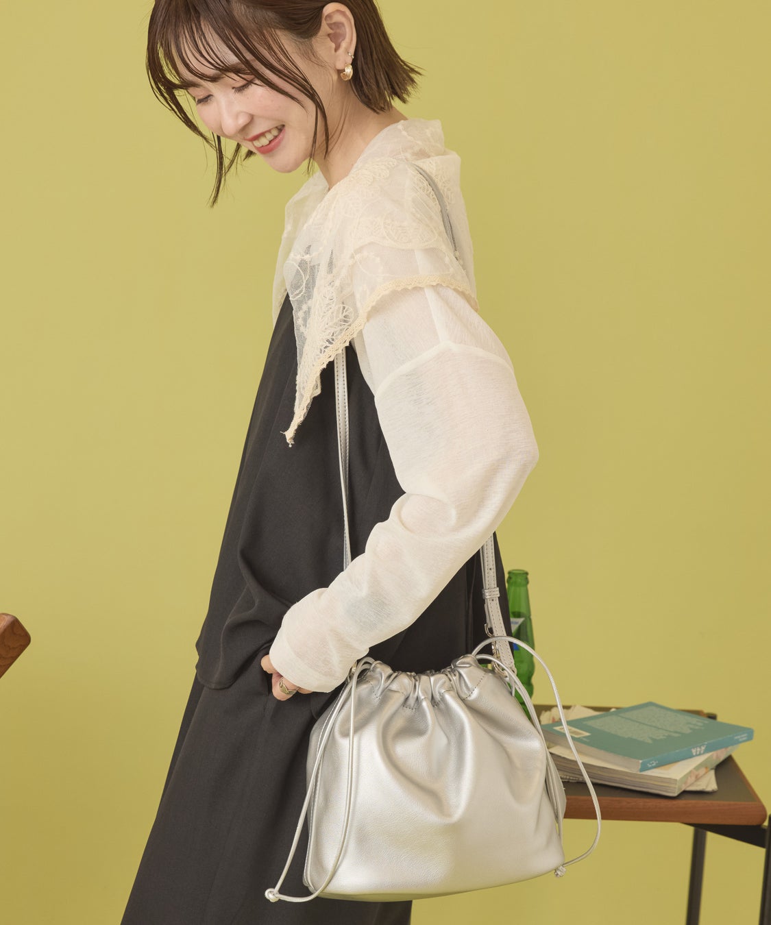 ラウンド用品・アクセサリー DRAWSTRING POUCH M ECO TWILL HOL ラウンド用品・アクセサリー DRAWSTRING POUCH M ECO TWILL HOL