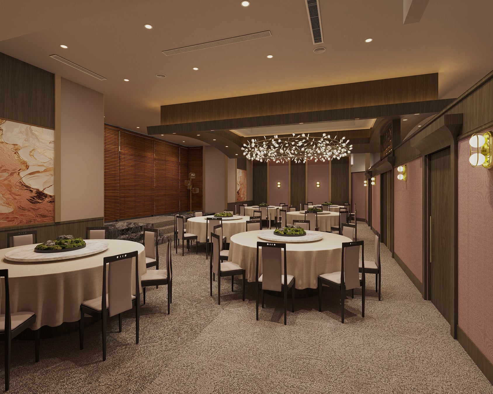 Shanghai Saikan Chinese Restaurant at Highland Resort Reopens as Multi-Functional Private Dining