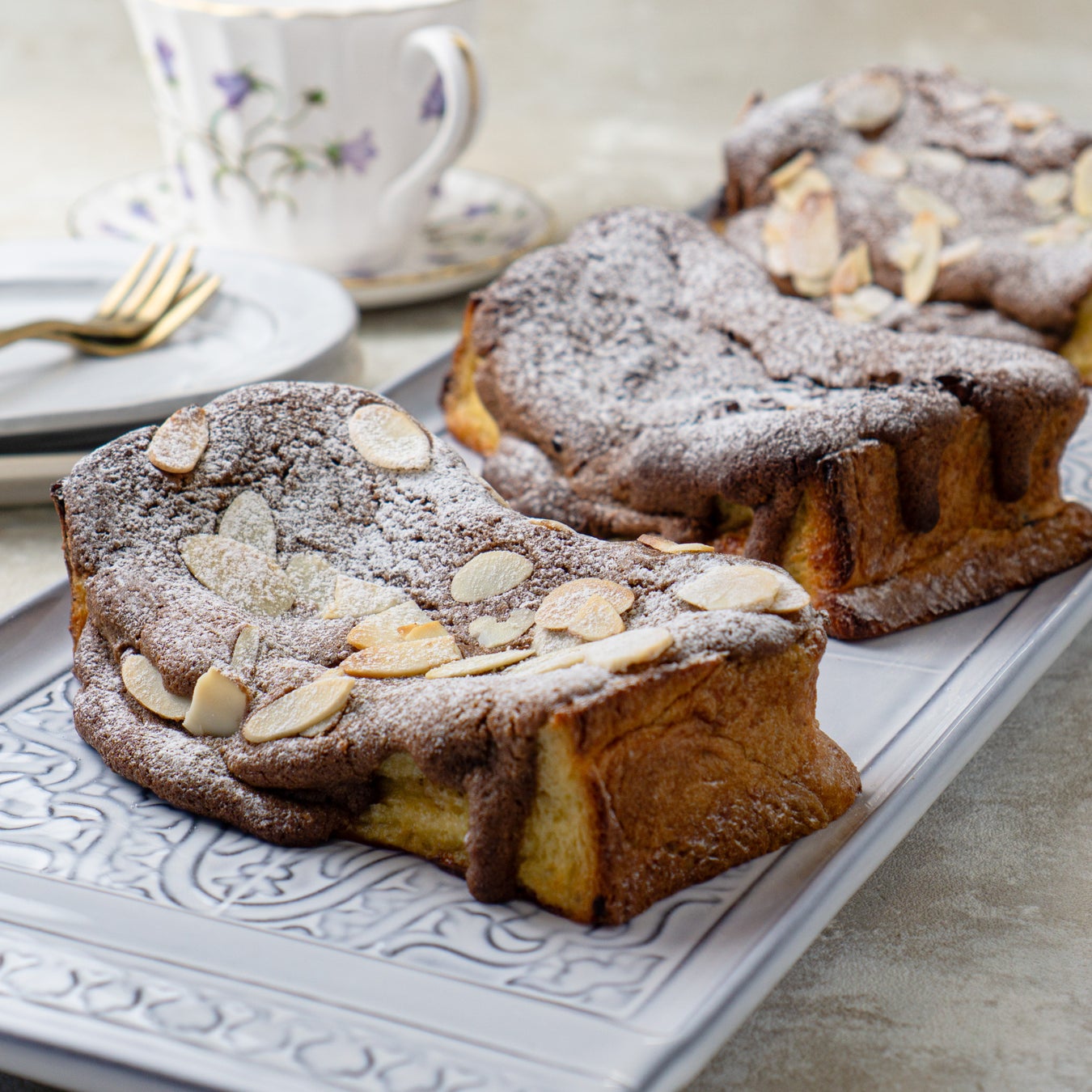 Bosstock recién horneado al estilo de tostadas francesas disponible solo aquí