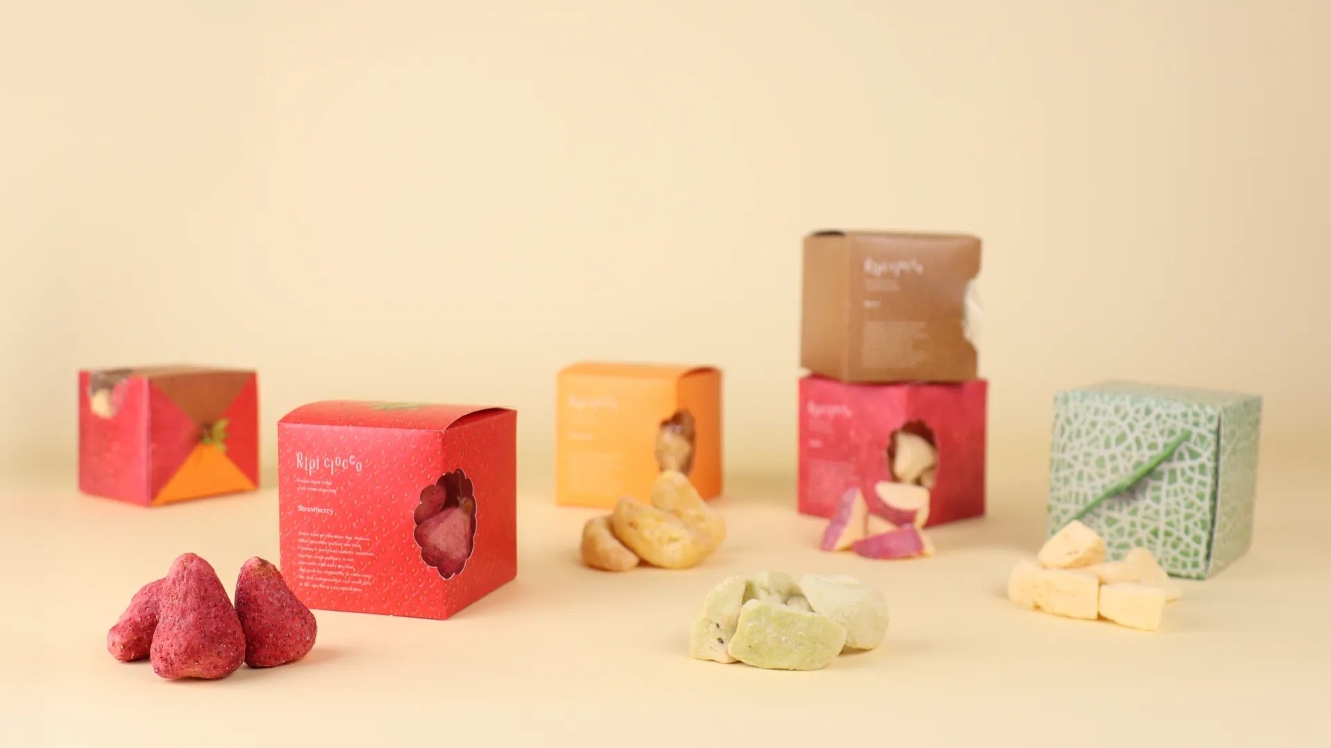 RIPi CIOCCO Hokkaido Chocolate Brand Debuts Fruit-Shaped