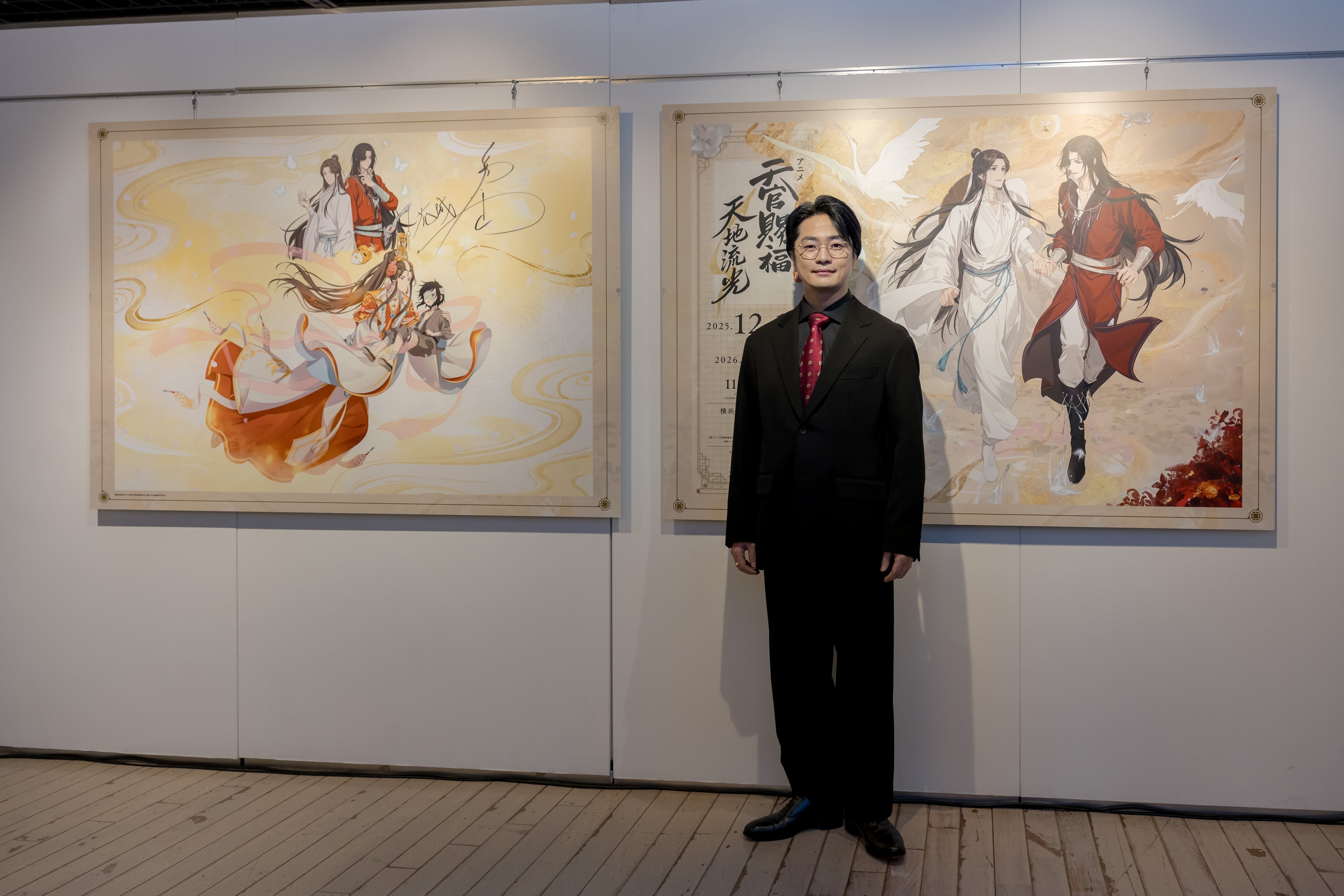 福山潤在展覽會場