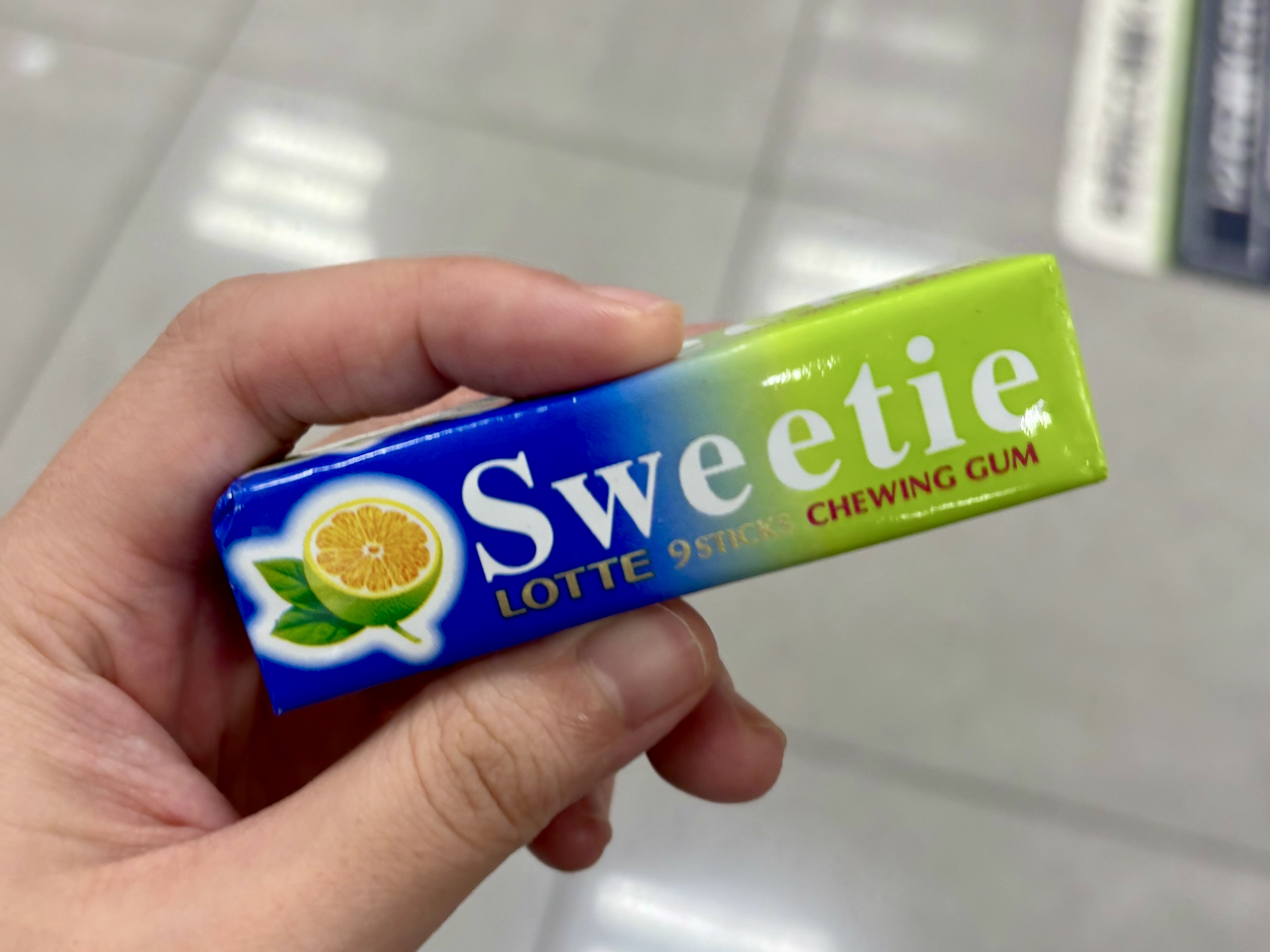 Lemon-lime flavor Stick Gum