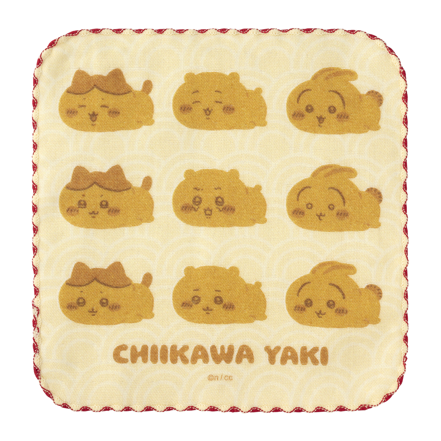 Chiikawa Yaki Gauze Hand Towel 1