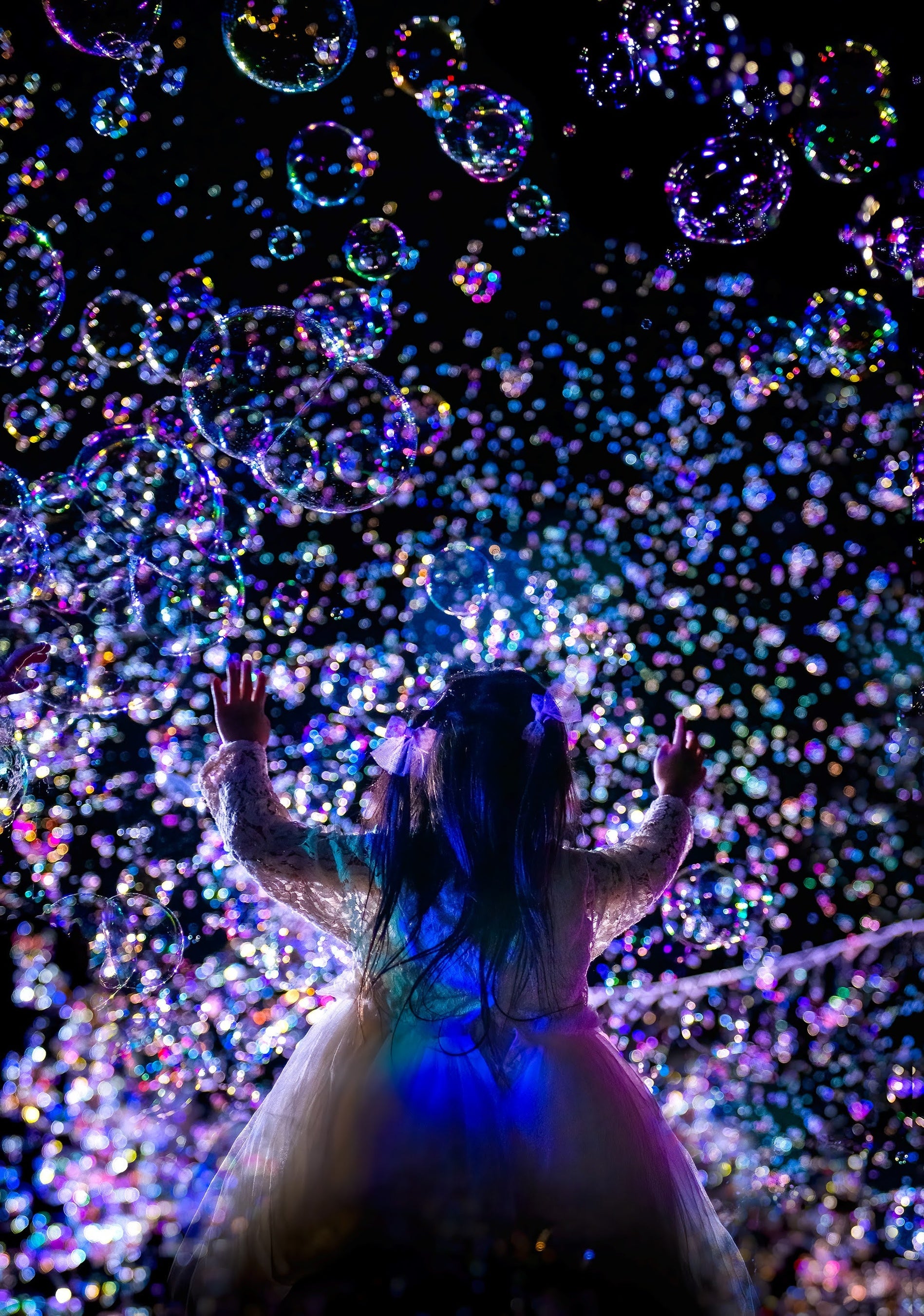 Night Bubble Show