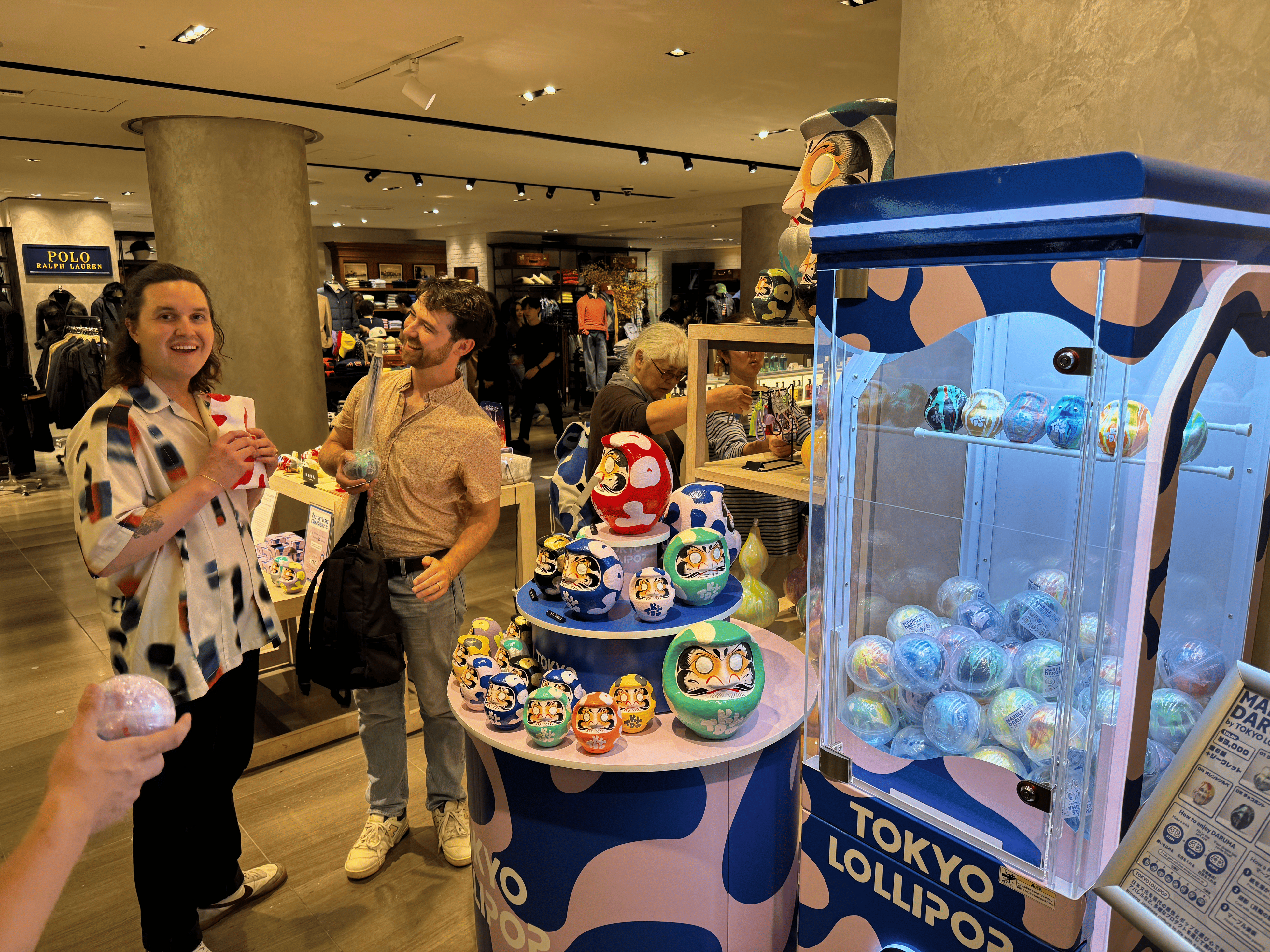 Primer plano del producto Daruma