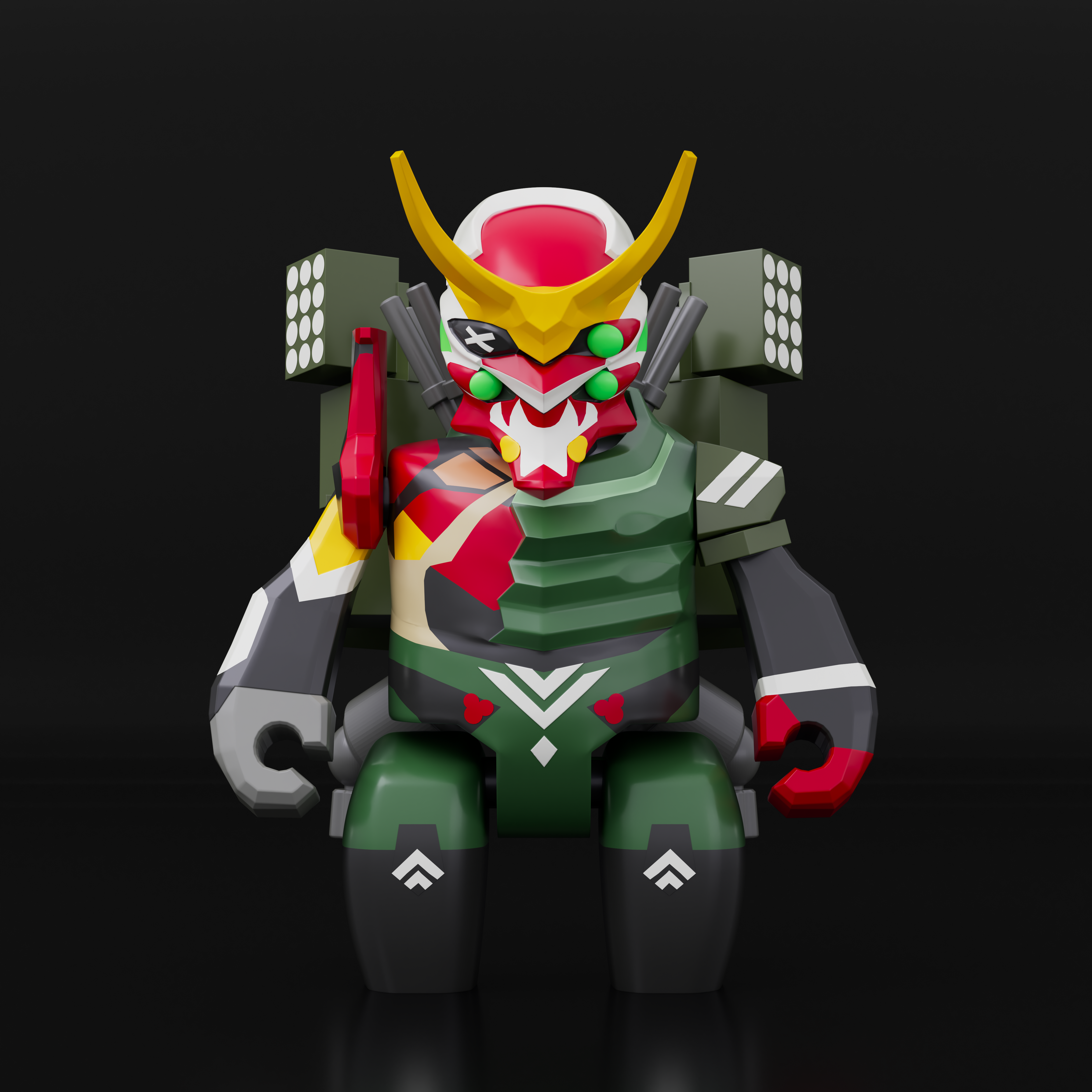 BRICKROID Evangelion New Unit-02 Alpha