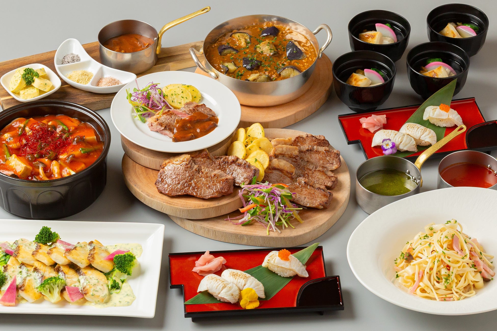 晚餐“长崎的赏赐与冬季美味晚餐自助餐”