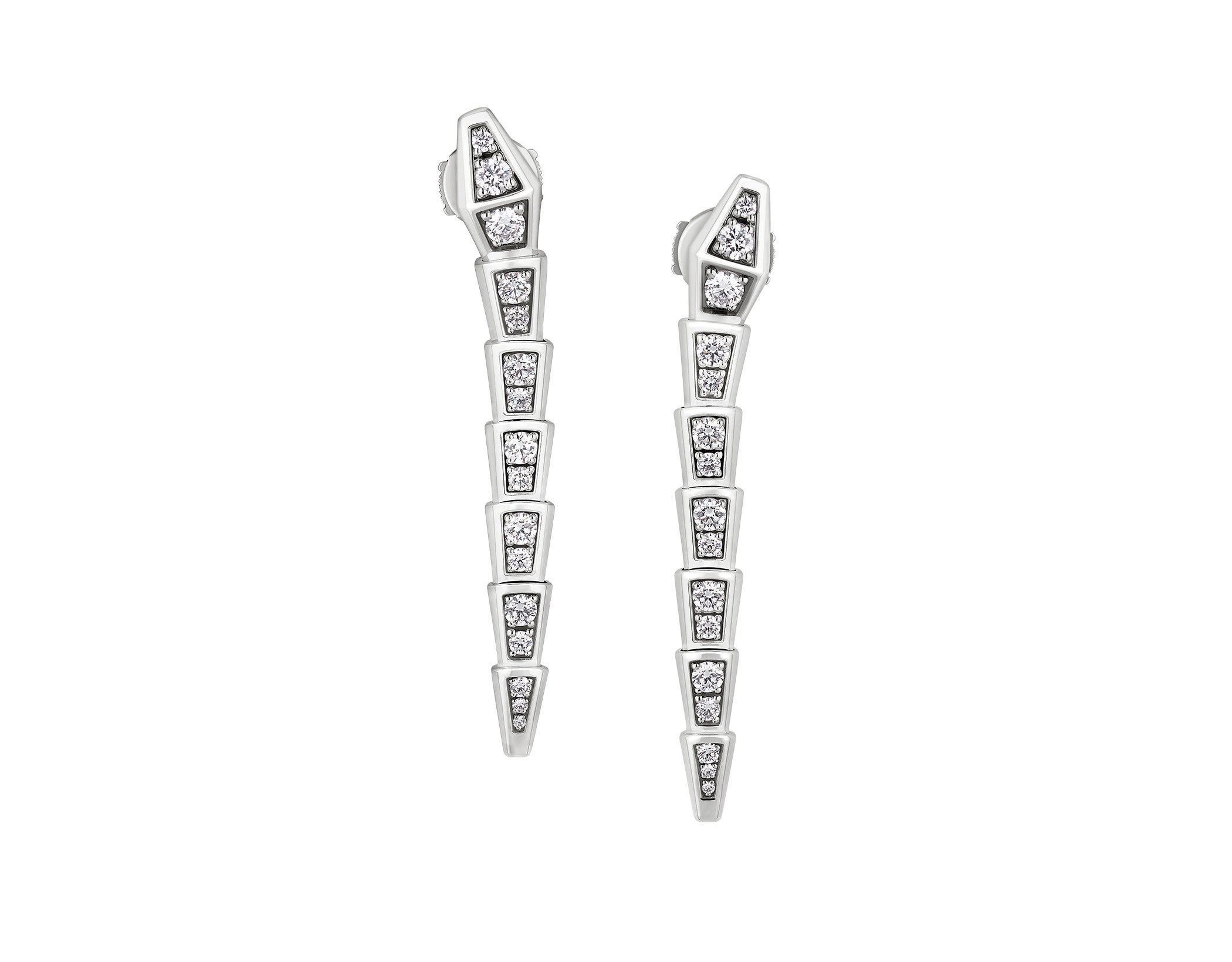 Serpenti Viper Earrings WG x DIA ¥3,102,000