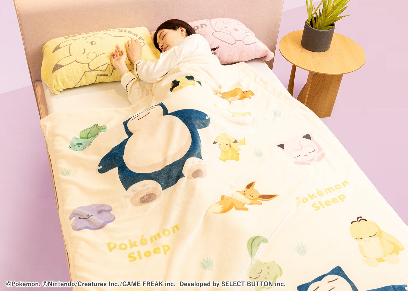 Two-layer quilted blankets with soft filling
