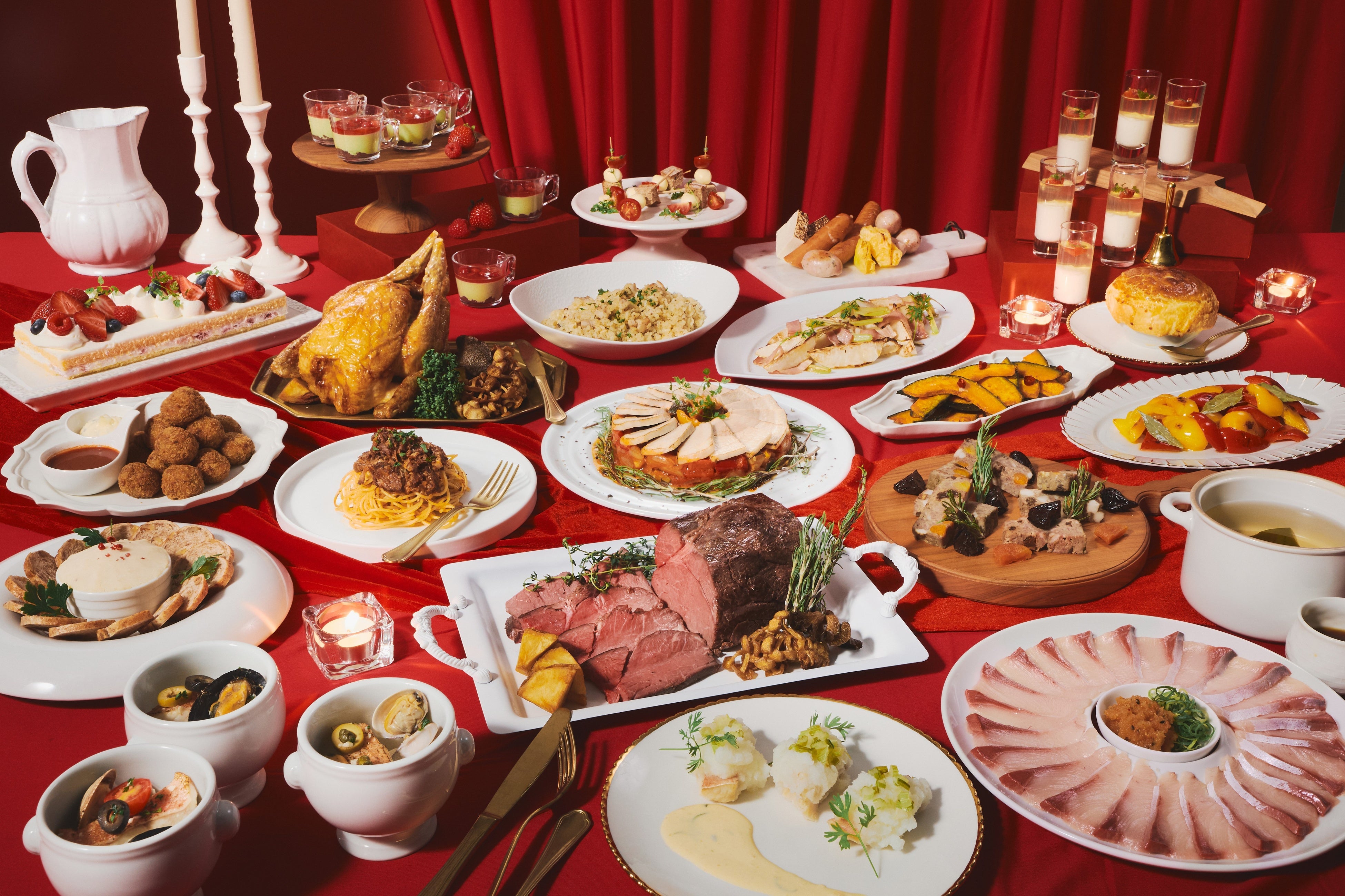 Winter Buffet dinner image