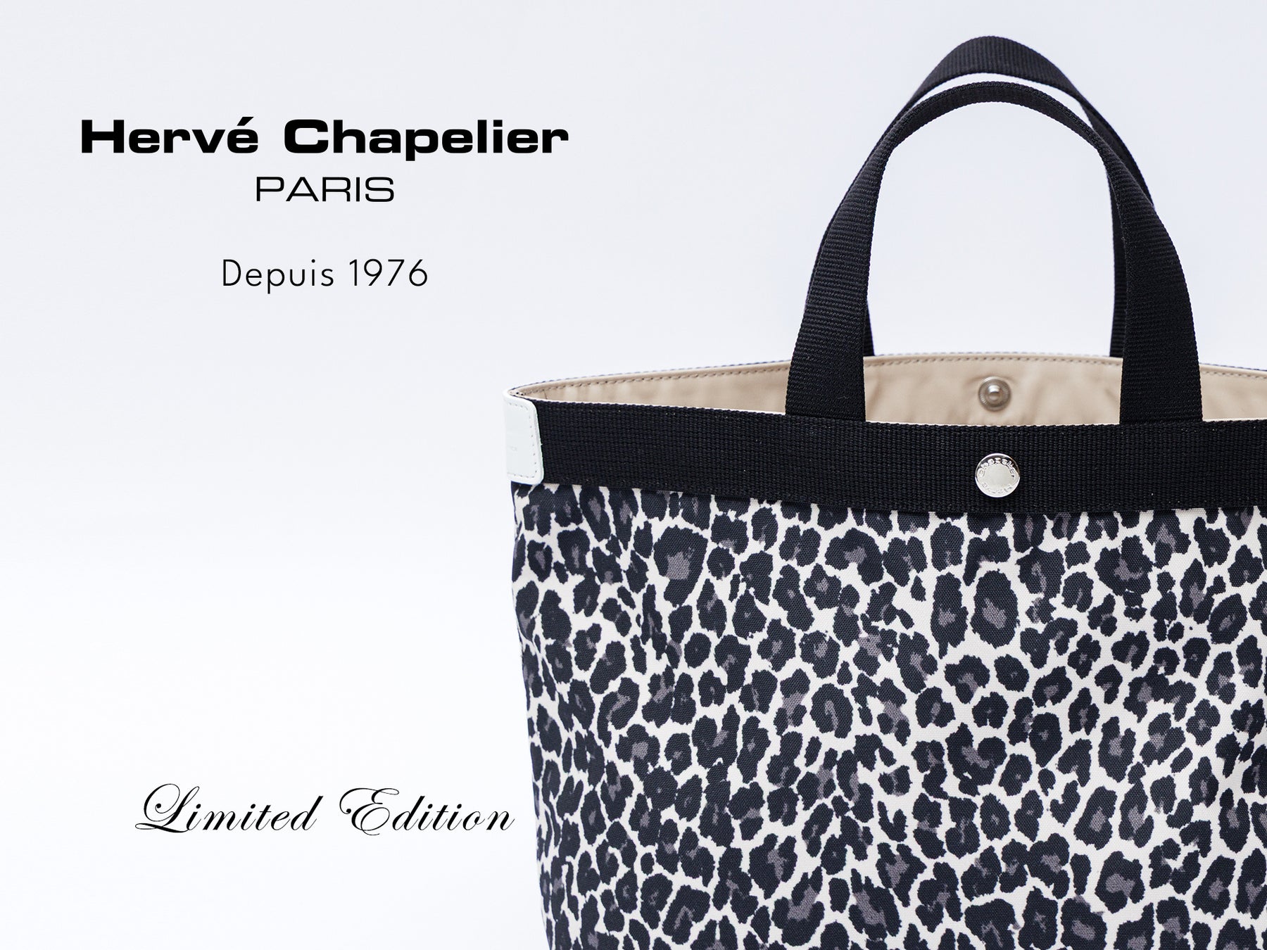 Hervé Chapelier's Popular Panther Blanc Tote Gets a Special 
