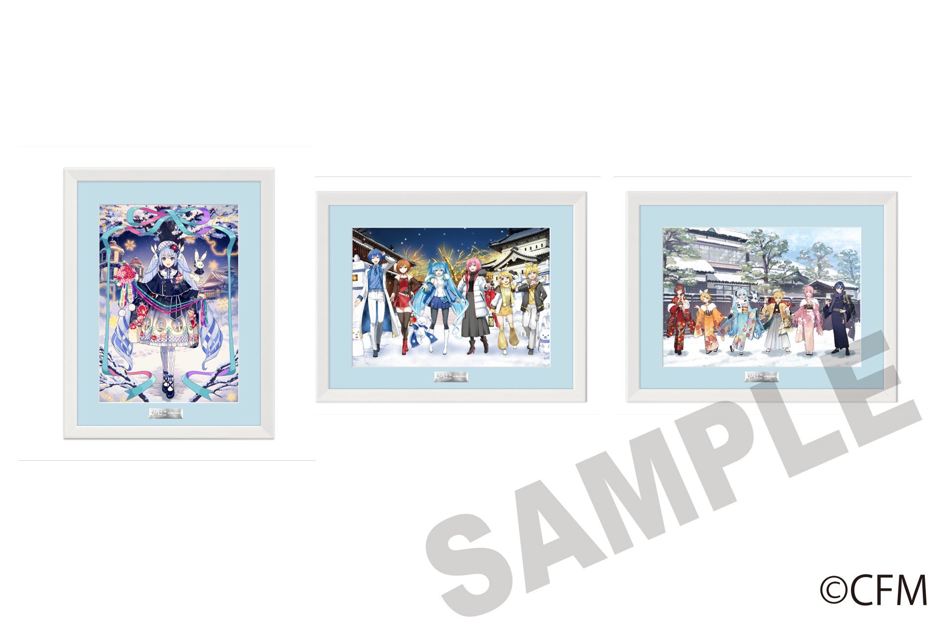 雪未来 x HIROSAKI×HAKODATE Chara Fine Graph