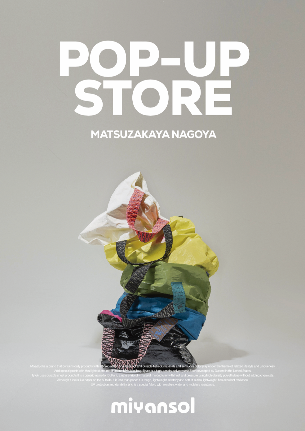 Korean Bag Brand miyansol Opens Japan's First Pop-Up Store at