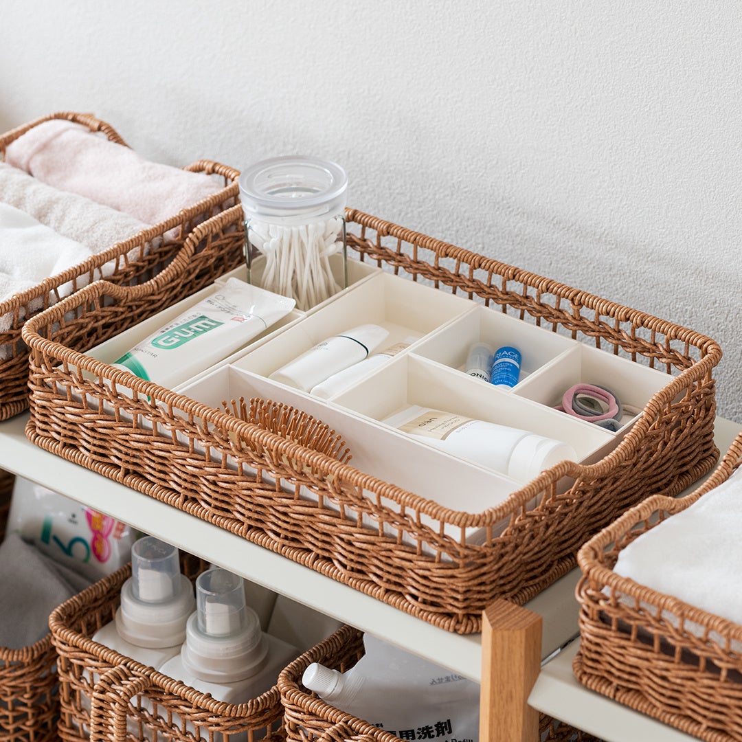 宽型浅型篮子产品