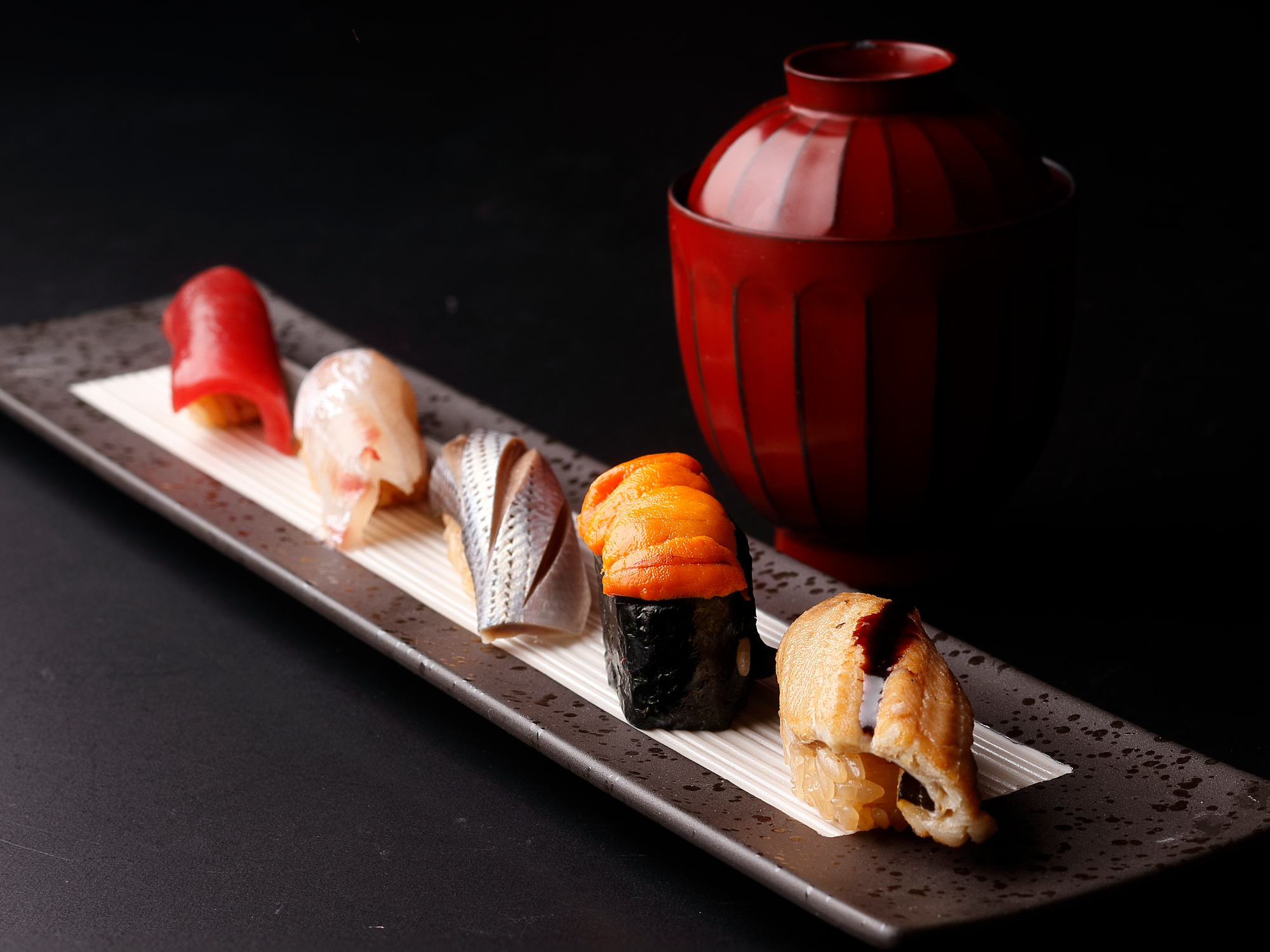 주말 저녁 니기리 세트