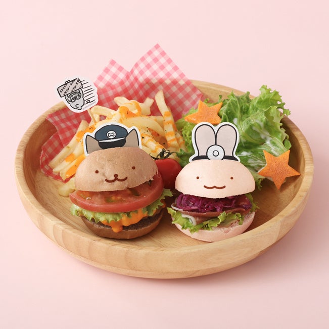 Rabbit-sensei and Dog Police Officer's Friendship Burger Set