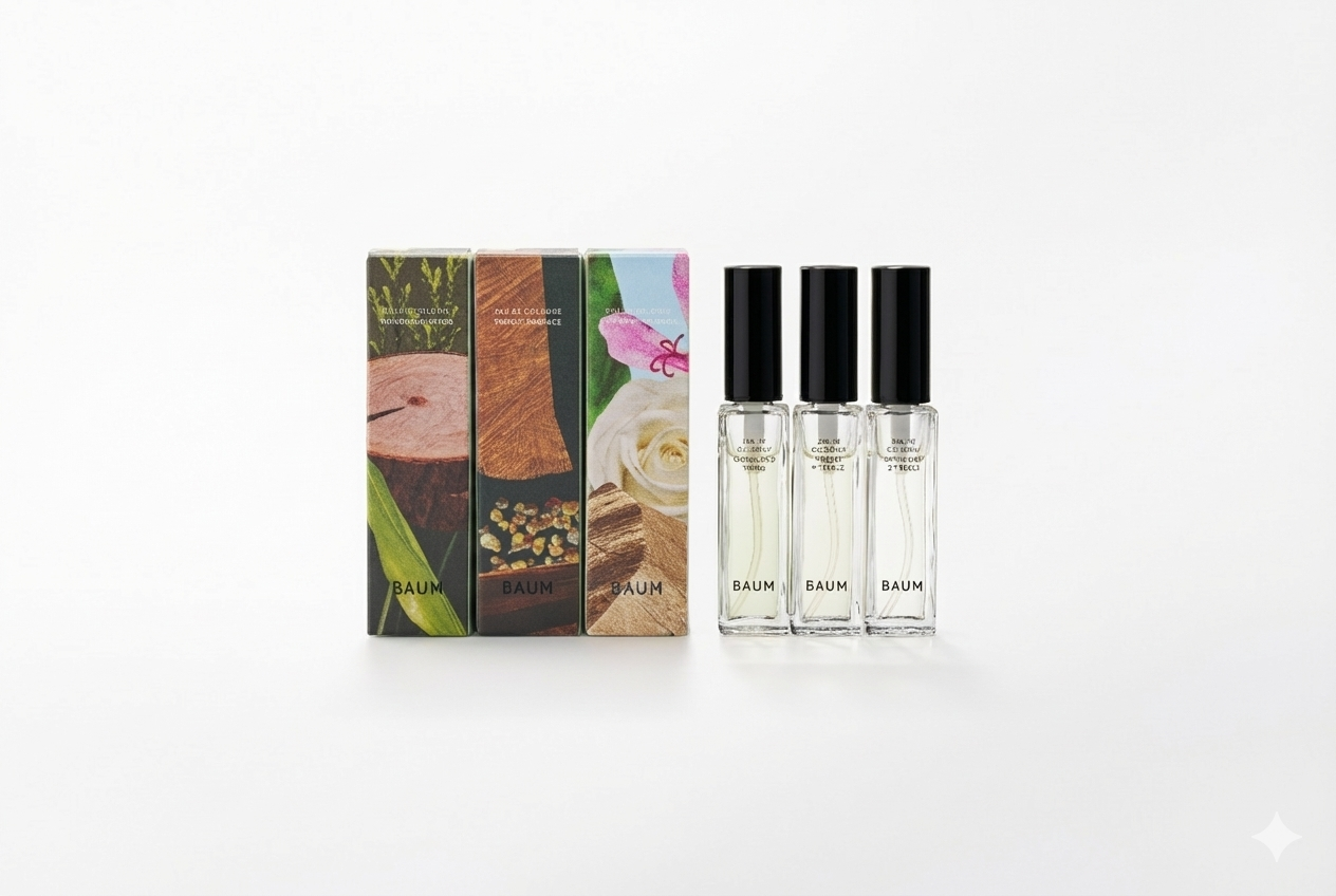 Wearable Forest Bathing. Tree-scented Eau de Cologne Brings Calm