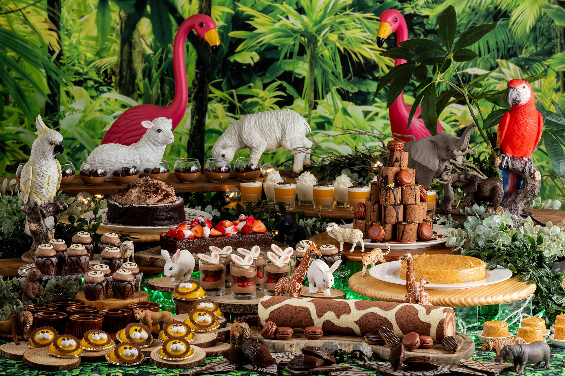 El hotel ANA Crowne Plaza Fukuoka presenta el bufé de postres de chocolate "Sweetimal", con dulces inspirados en simpáticos animales este otoño