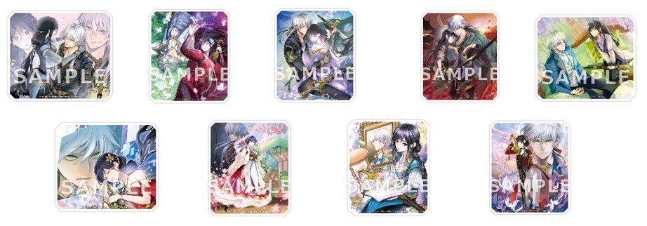 Acrylic Coasters - Novel/Manga 1