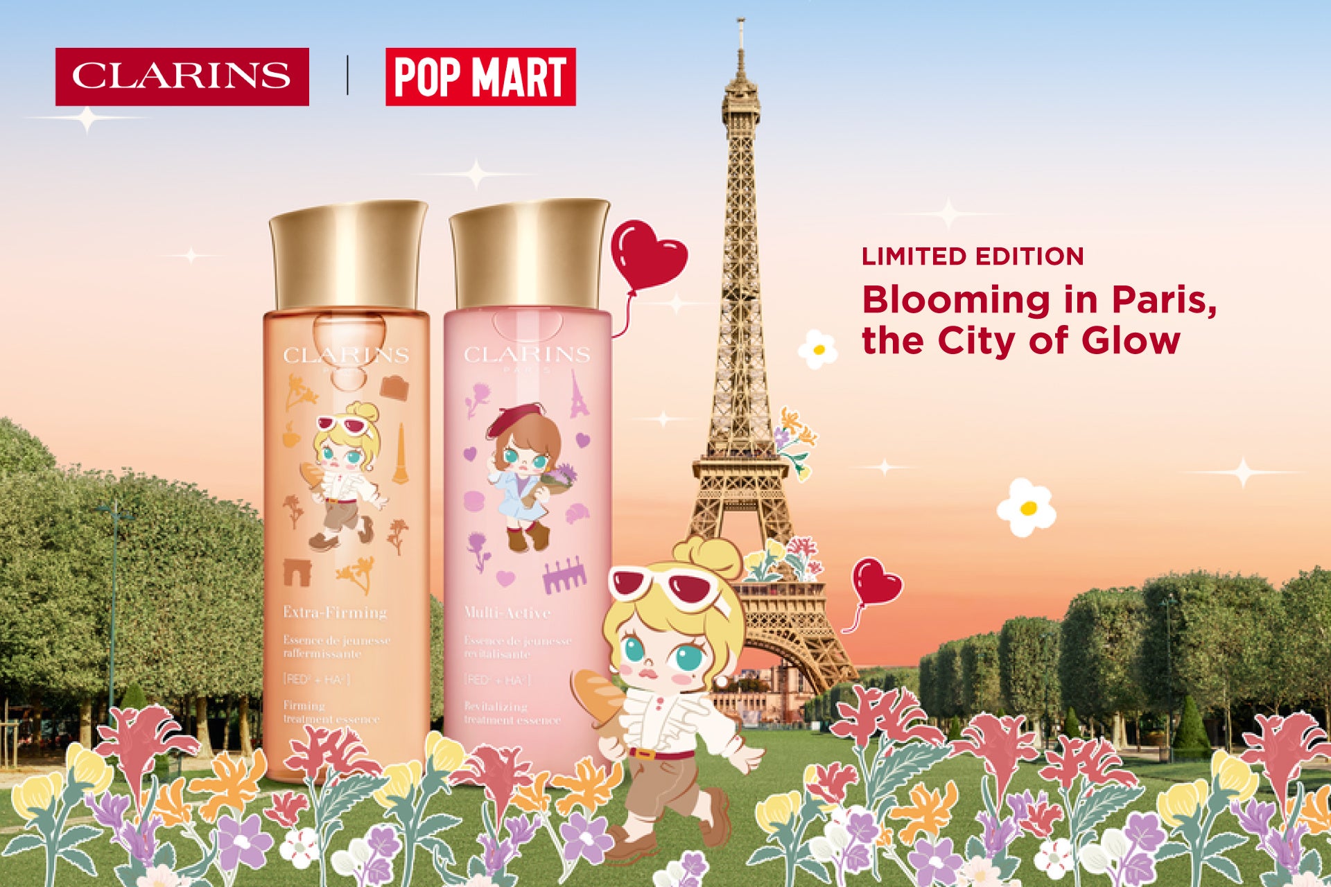 Clarins x POP MART Collaboration — Limited Edition Skincare