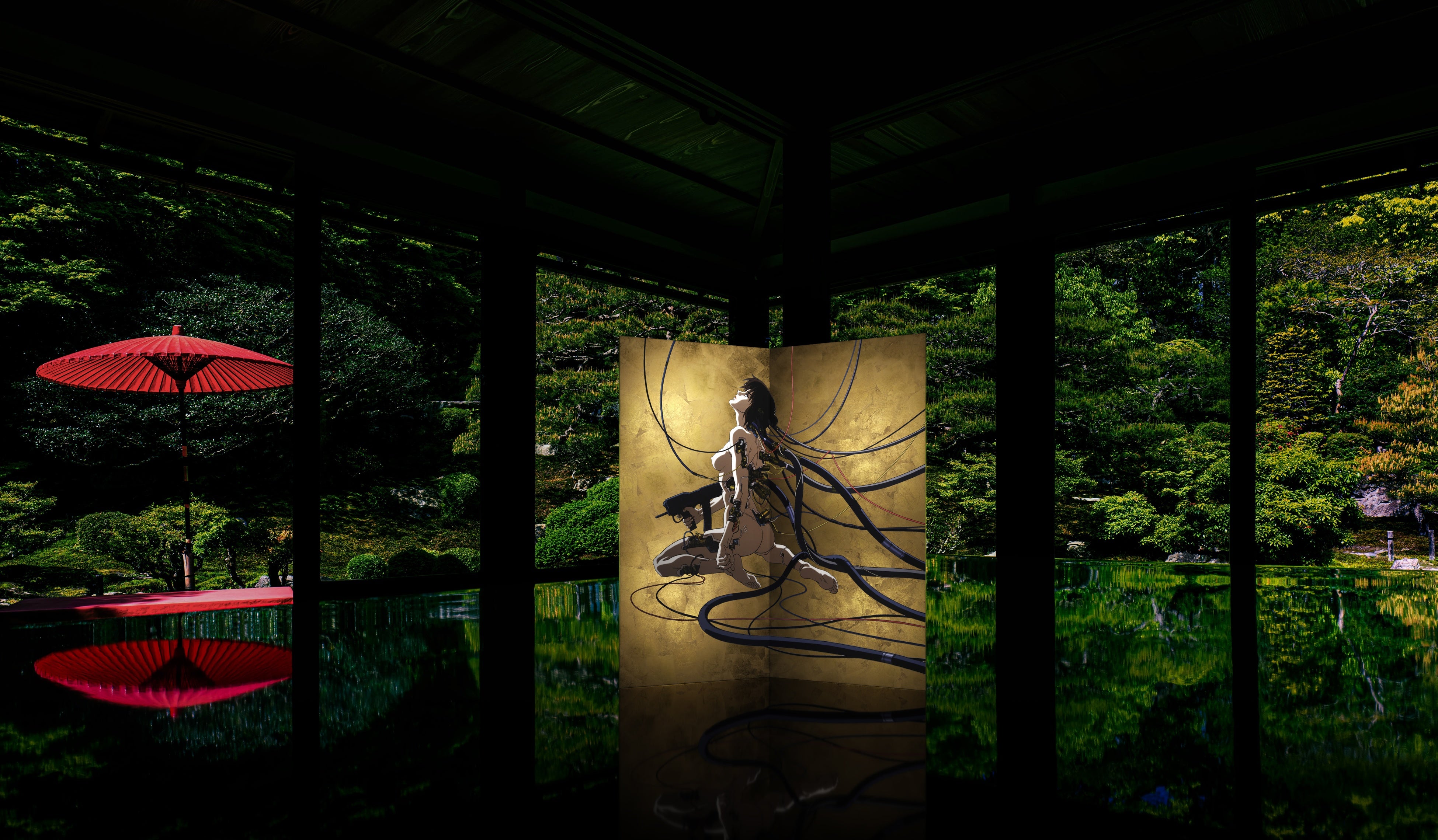 TB-02 The Ghost in the Shell Series Combining Japanese Traditional ...