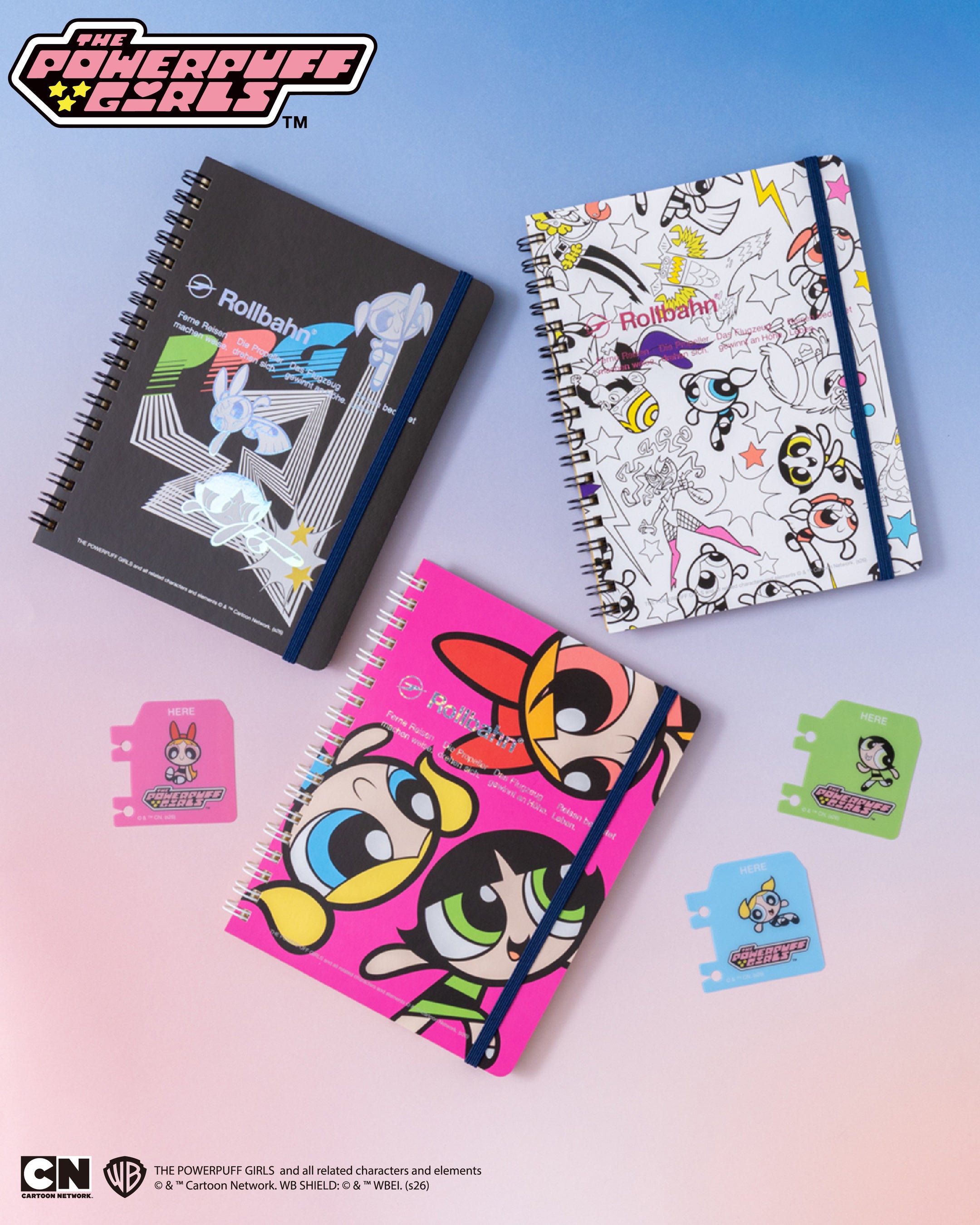 LOFT Powerpuff Girls Collection - Rollbahn Notebooks