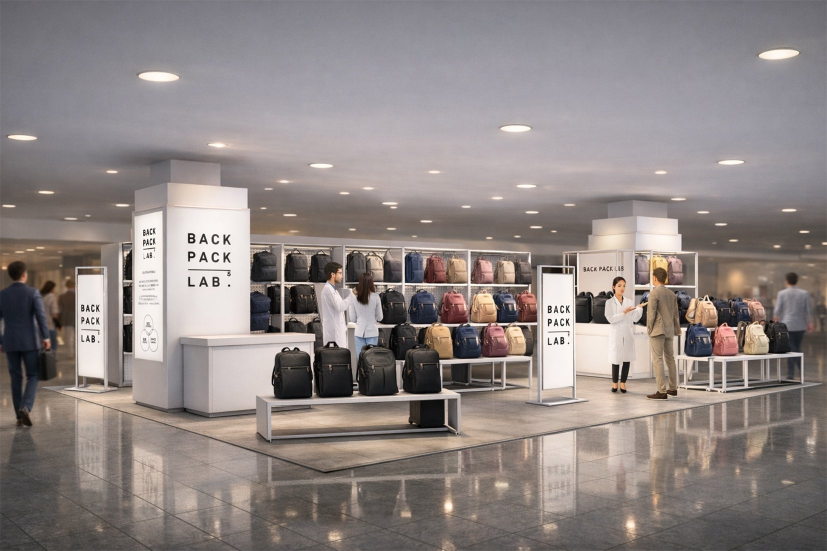 Science-Based Backpack Fitting Pop-Up "Ace Backpack Lab" Opens at Tokyu Department Store Kichijoji