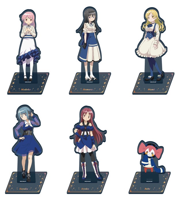 Soportes acrílicos de colores