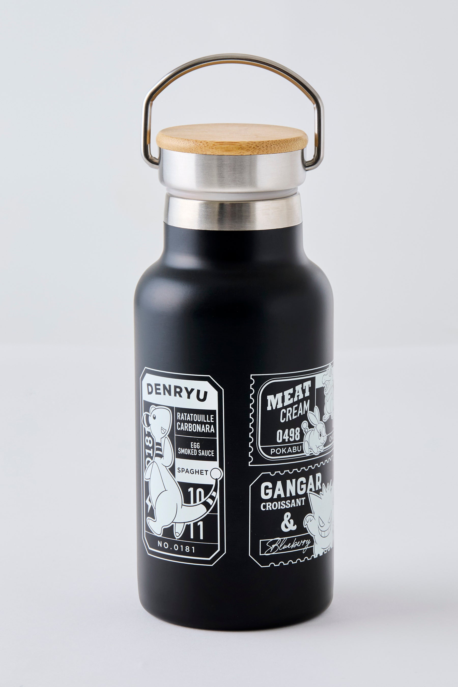 Pokémon Original Wood Cap Stainless Bottle