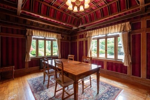 Historic restaurant interior