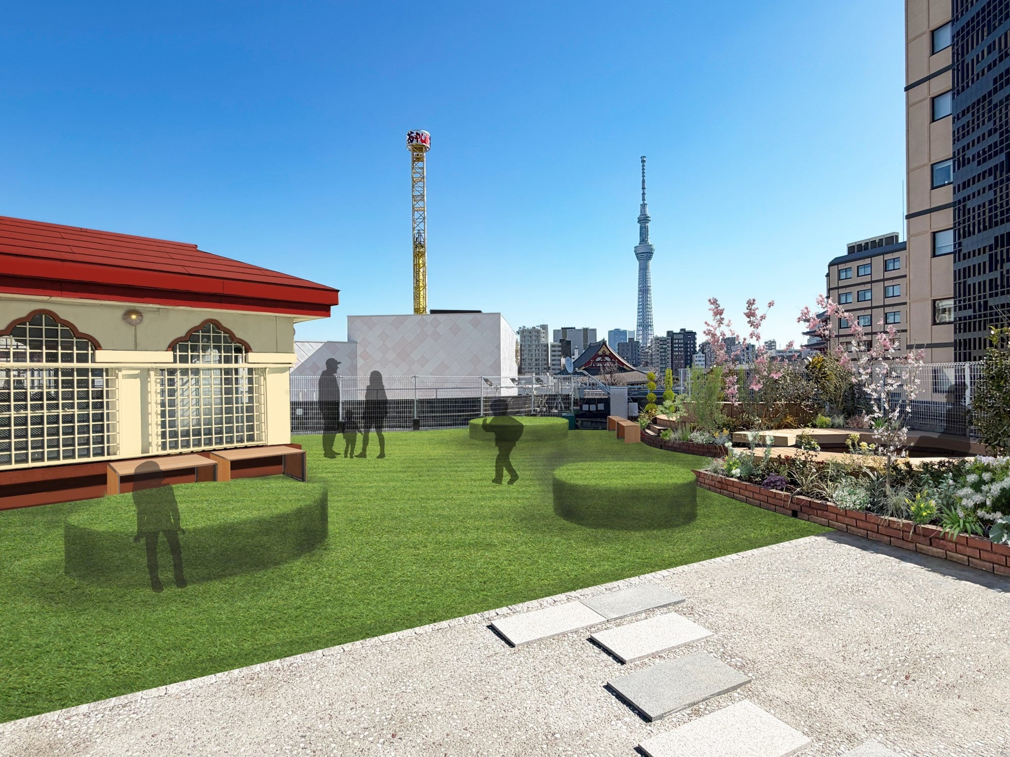 Asakusa Hanayashiki Rooftop Reopens with 87-Variety Flower Garden on March 20, 2026