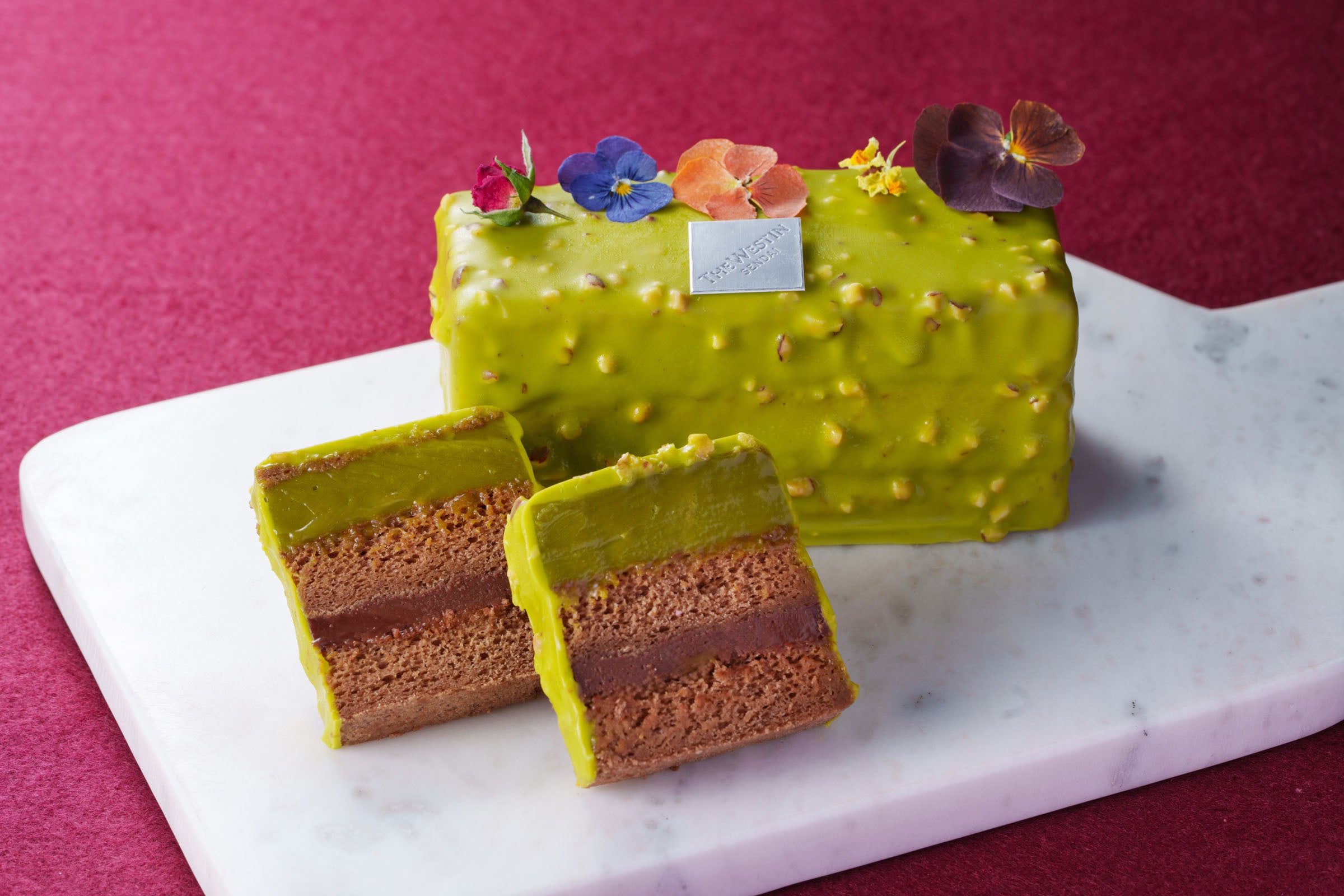 Soufflé Chocolat Vert