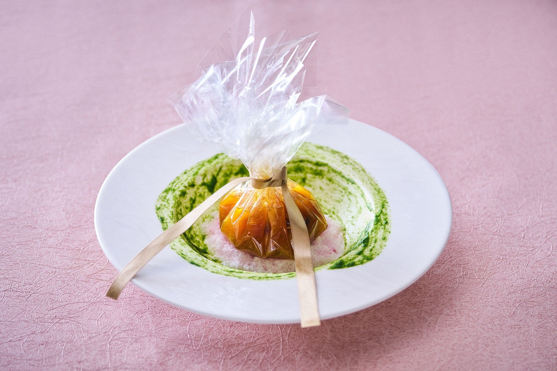 Hearty bouillabaisse wrapped in carta fata