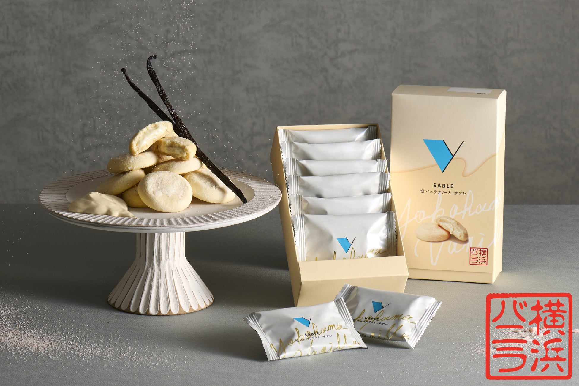 Yokohama Vanilla Shio-Vanilla Creamy Sablé