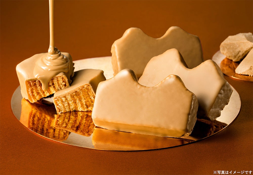 黃金巧克力年輪蛋糕特寫