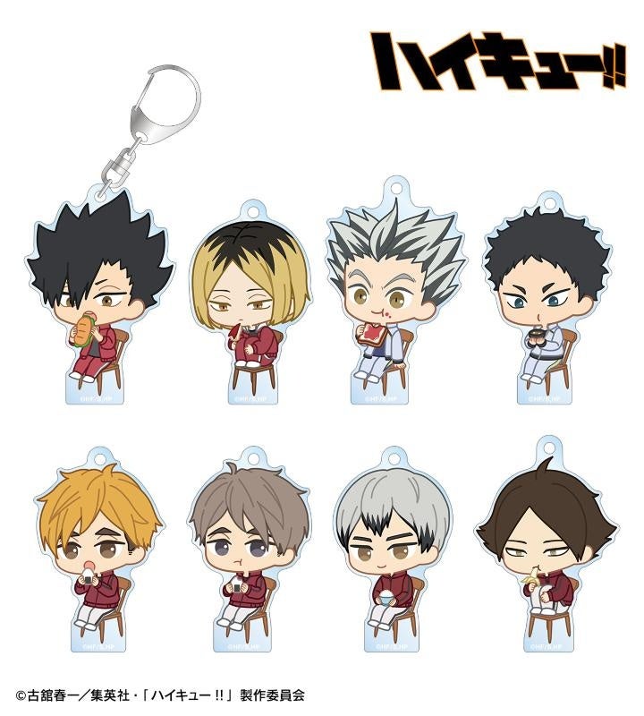 Haikyu!! Trading Chibi Character Morning Ver. Acrylic Keychain Ver.B