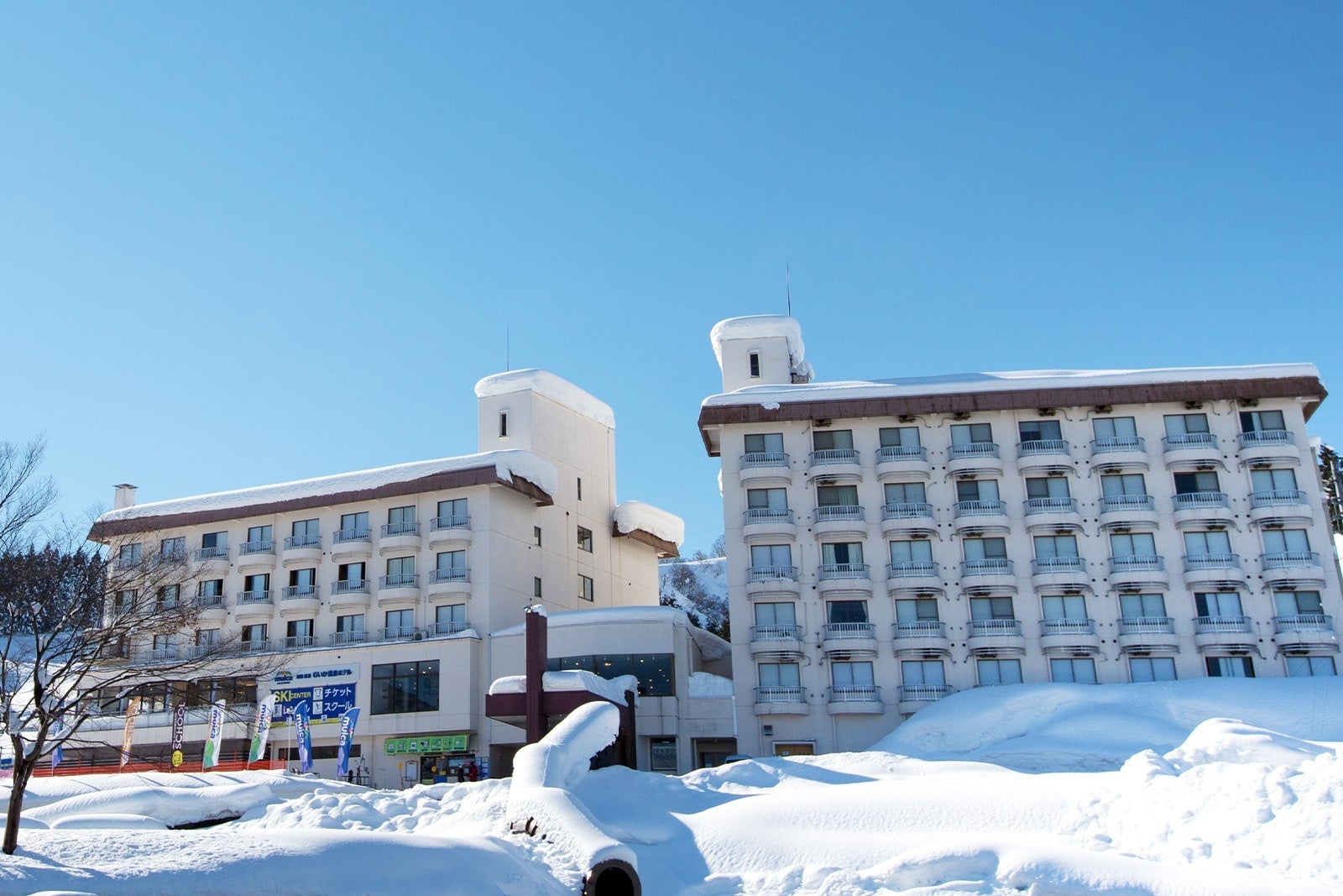 무이카 온천 호텔 외관