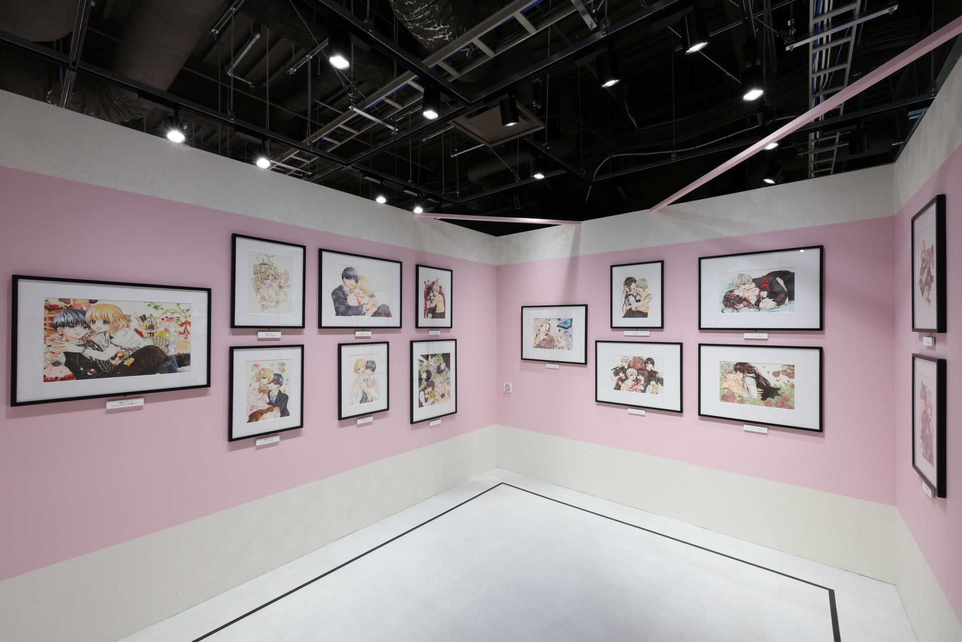 Original artwork exhibition