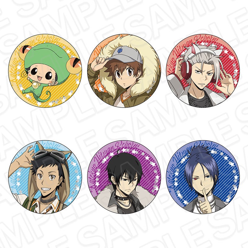 亮片徽章系列，以彭哥列匣動物為特色