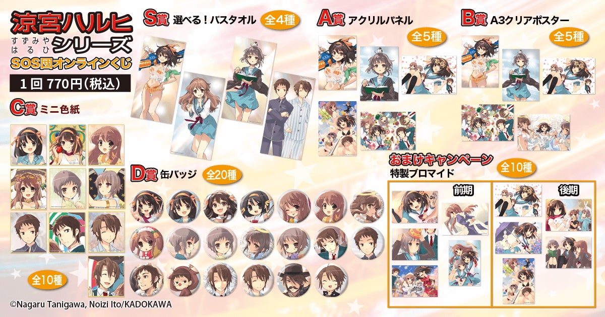 Haruhi Suzumiya SOS Brigade Online Lottery