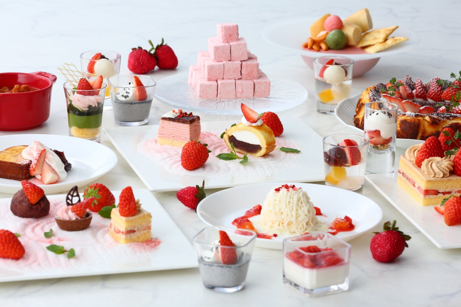 Nagoya Prince Hotel Sky Tower Hosts Strawberry & Japanese Sweets Lunch ...