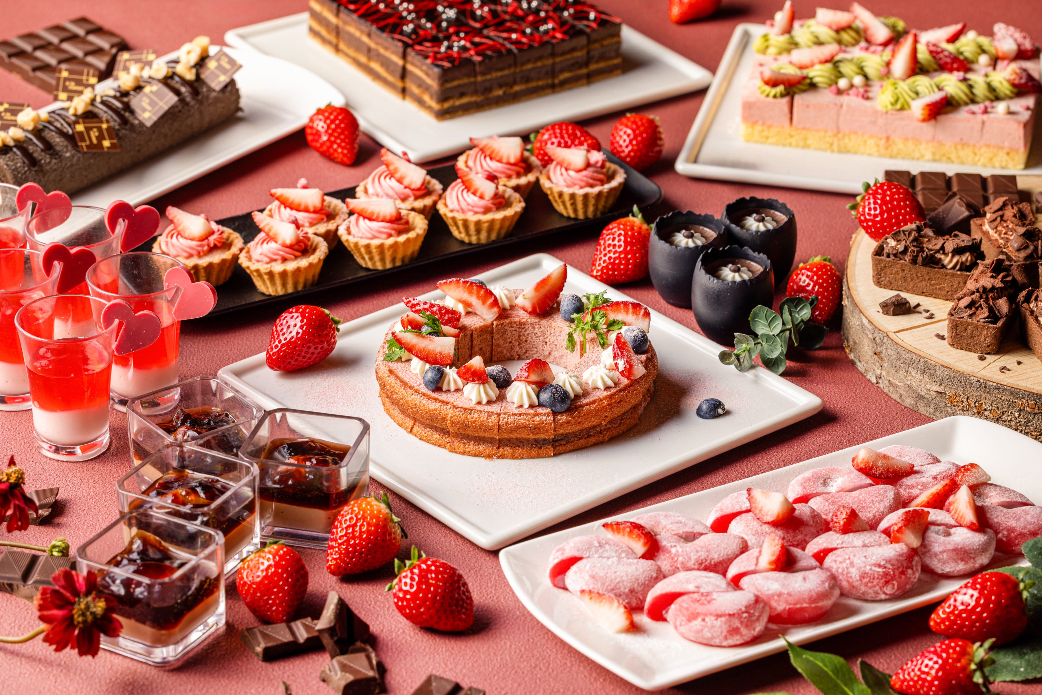 Chocolate & Strawberry Buffet
