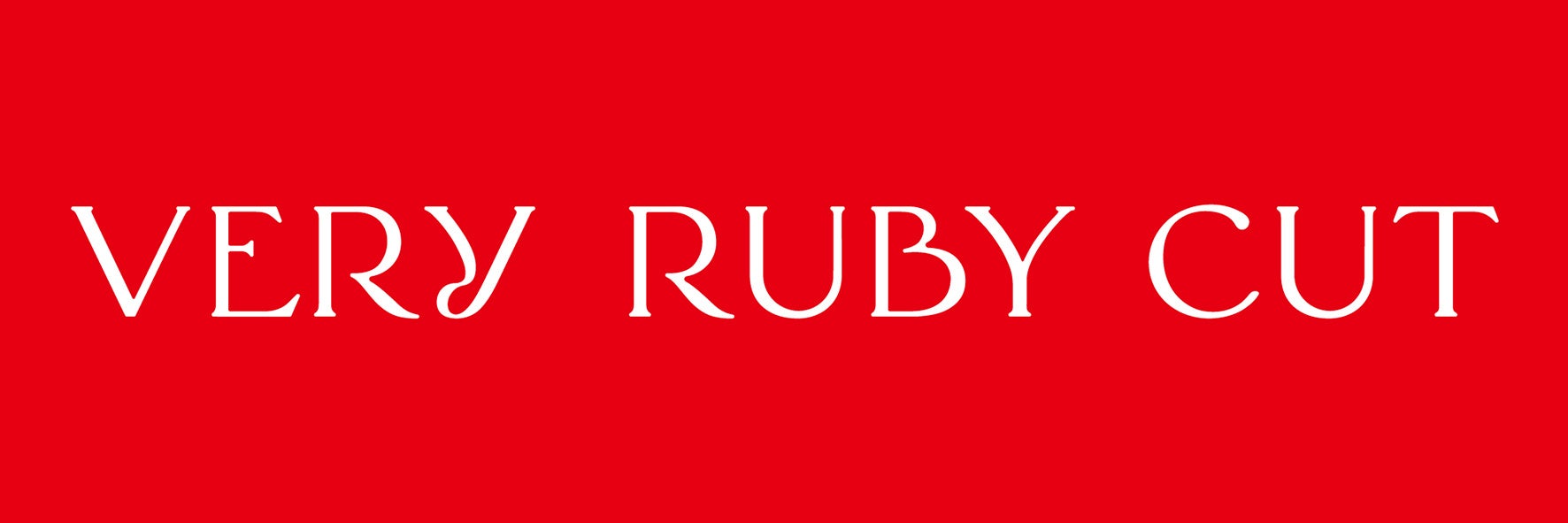 VERY RUBY CUT Brand Logo